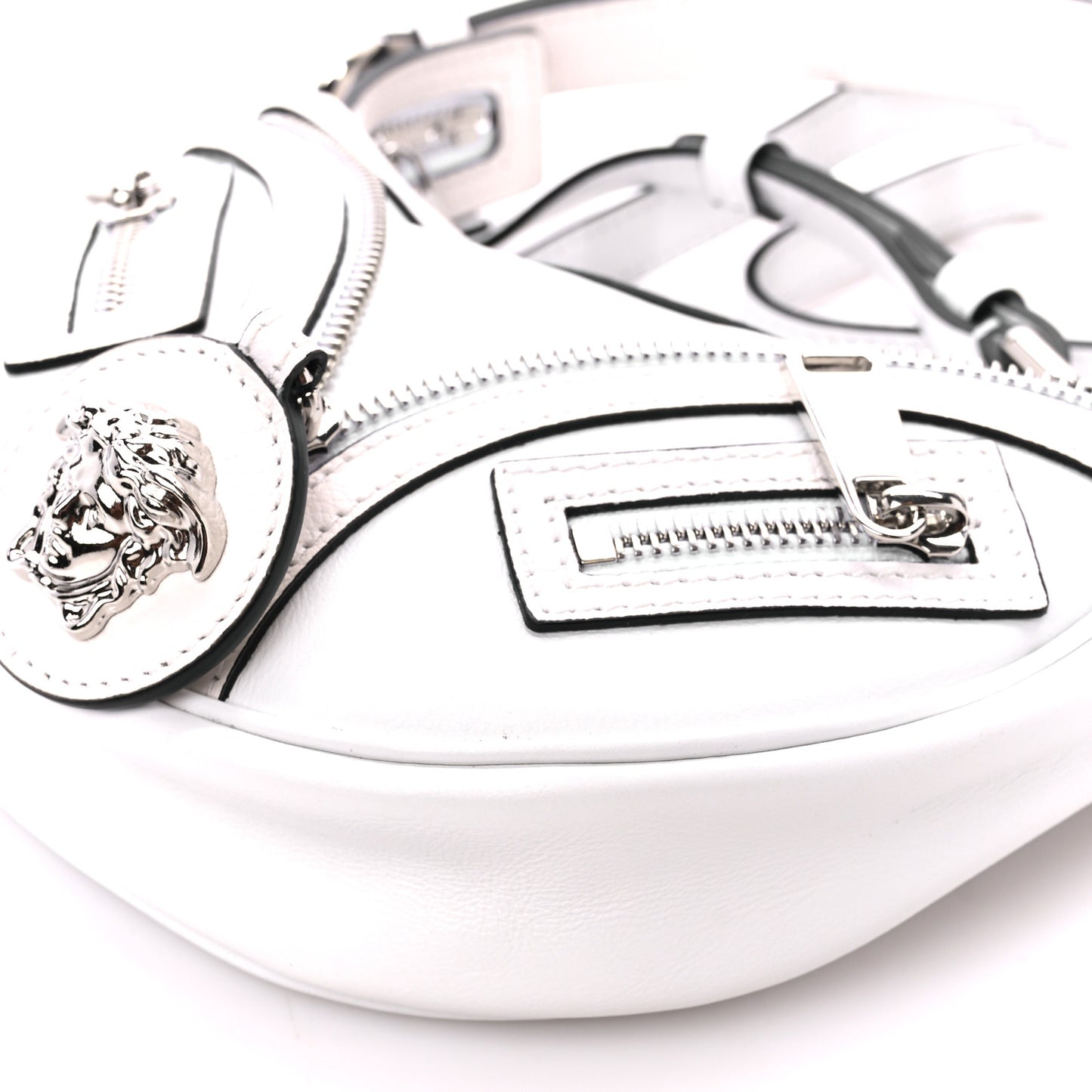 Calfskin La Medusa Archive Hobo White