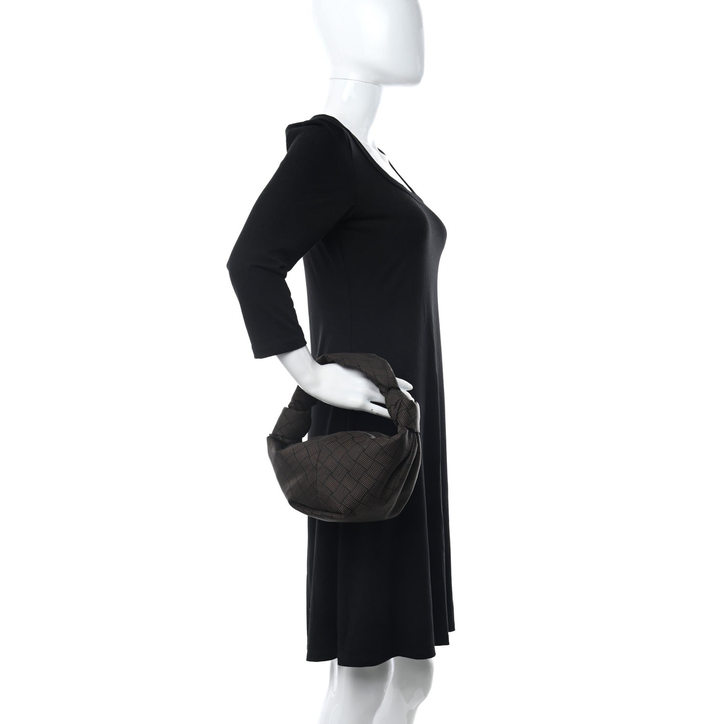 Jacquard Mini Double Knot Bag Fondant