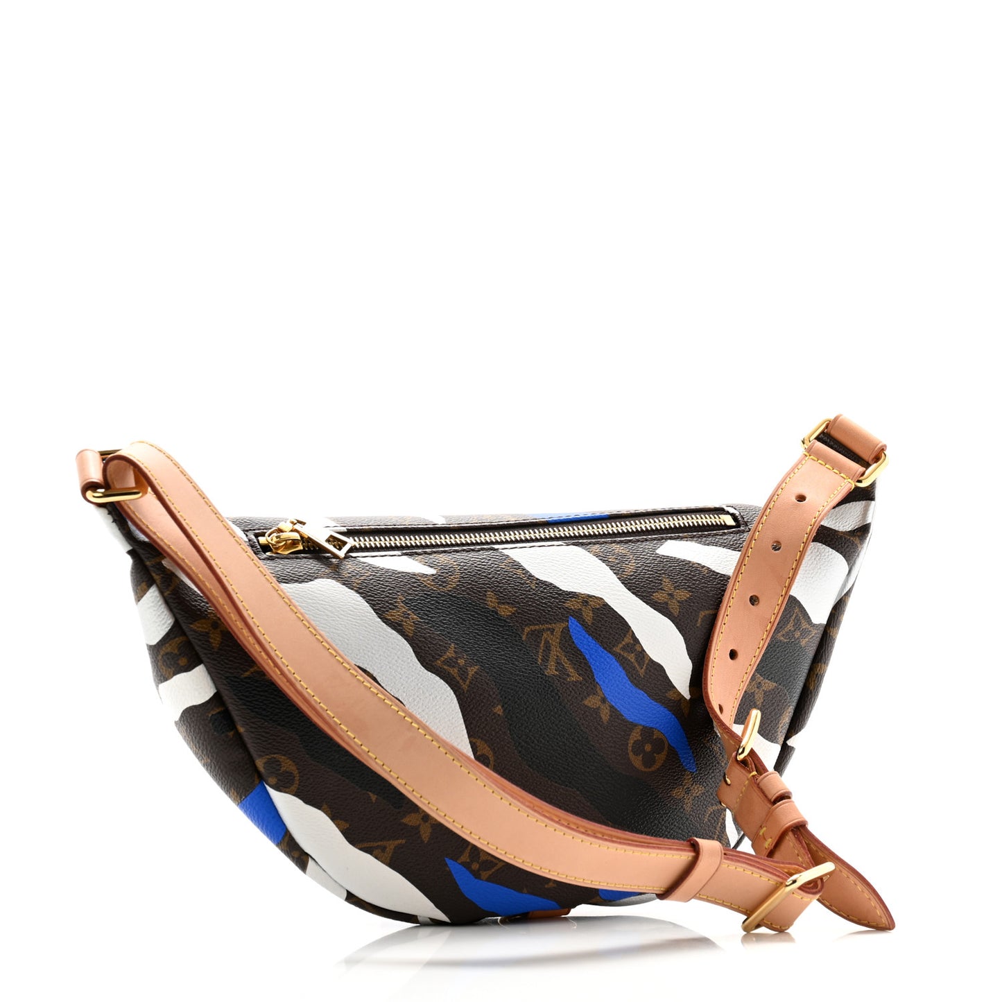 x LOL Monogram Bumbag Blue Silver