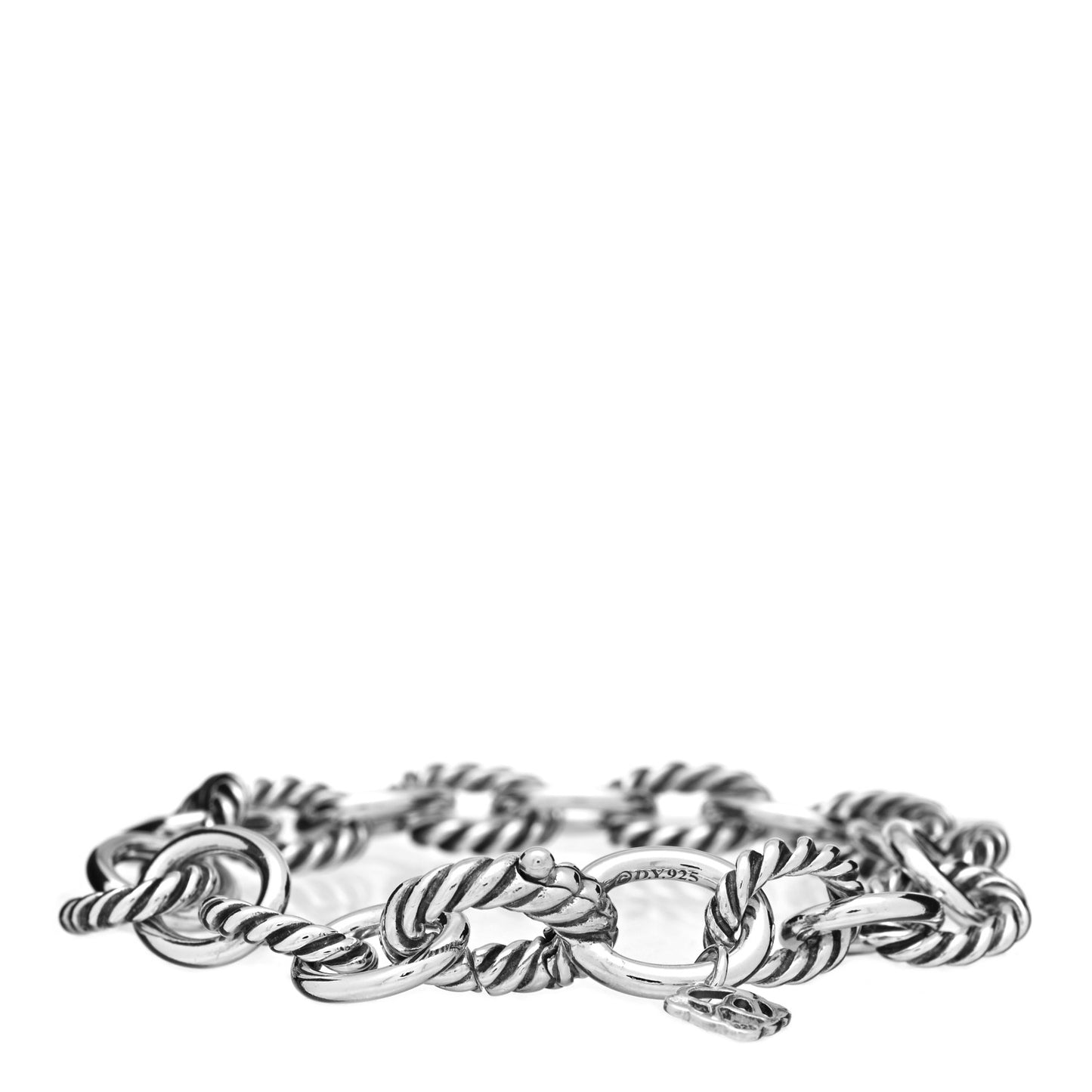 Sterling Silver 10mm Medium Oval Link Bracelet