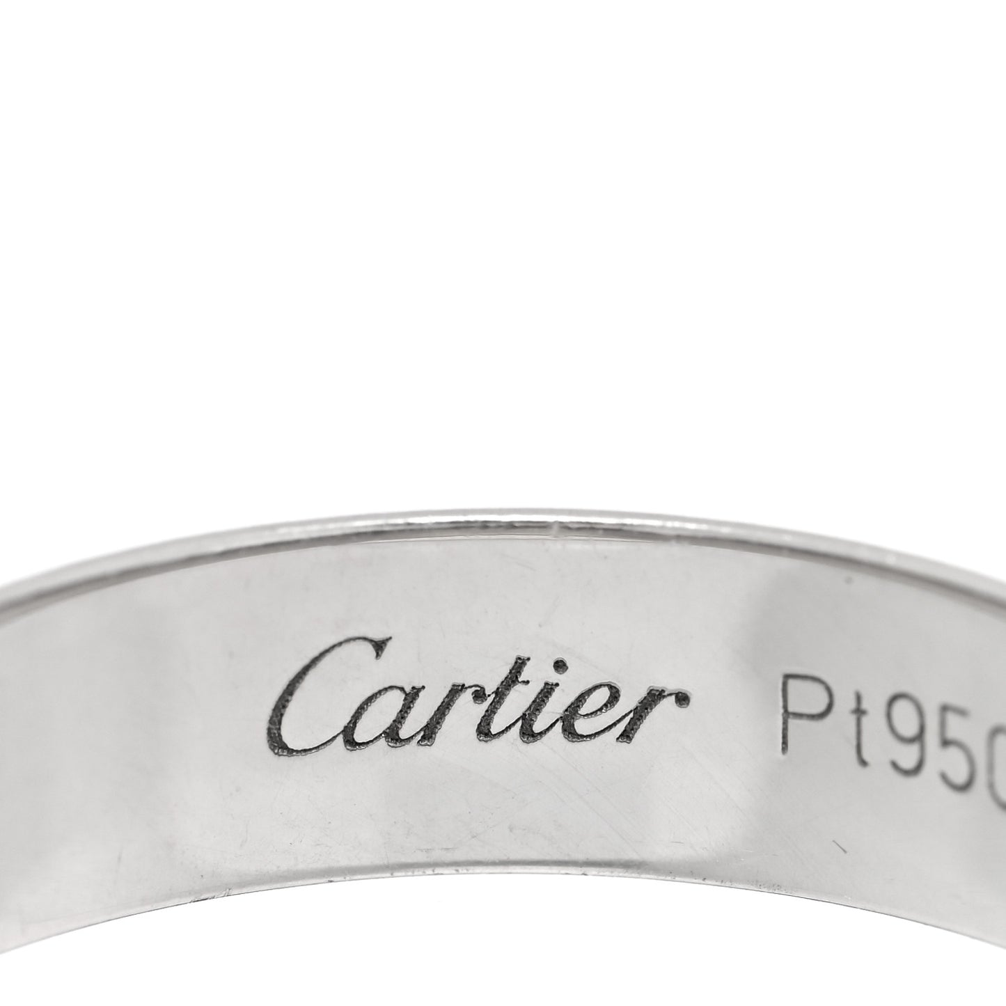Platinum 5mm 1895 Wedding Band Ring 55 7.25
