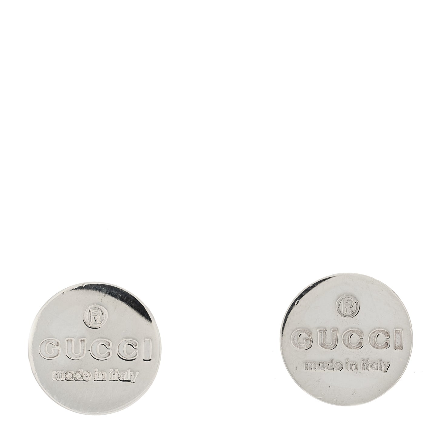 Sterling Silver Round Stud Earrings