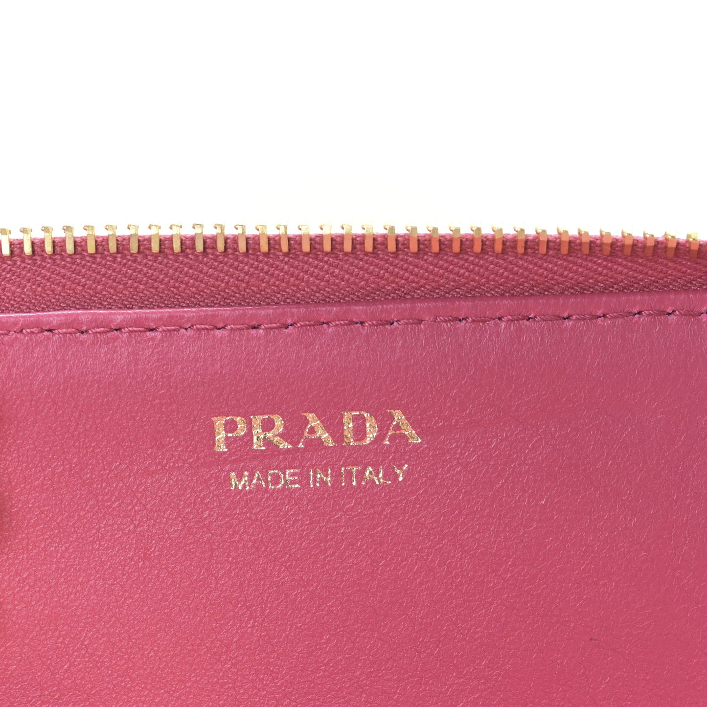 Saffiano Metal Zip Around Key Holder Ibisco