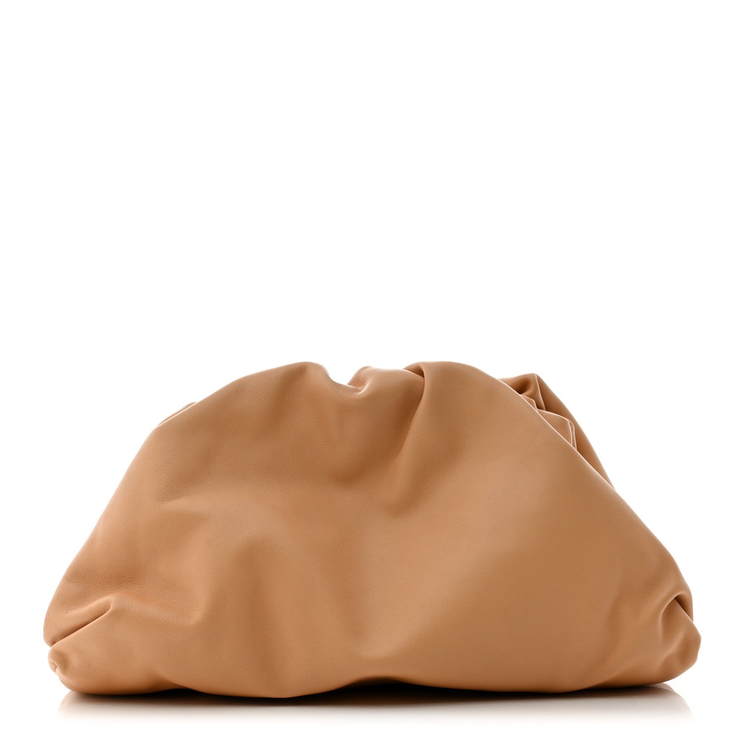 Bottega Veneta Calfskin Teen Pouch Almond 1 of 8