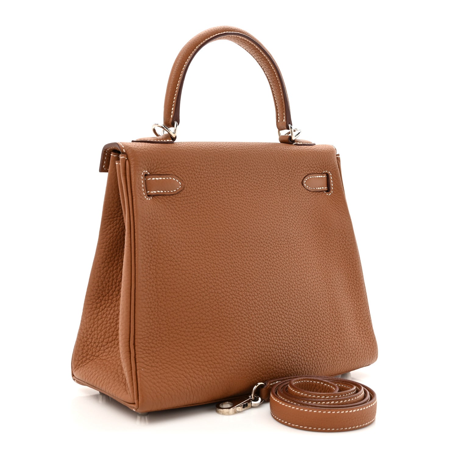 Hermes Togo Kelly Retourne 25 Gold 3 of 12