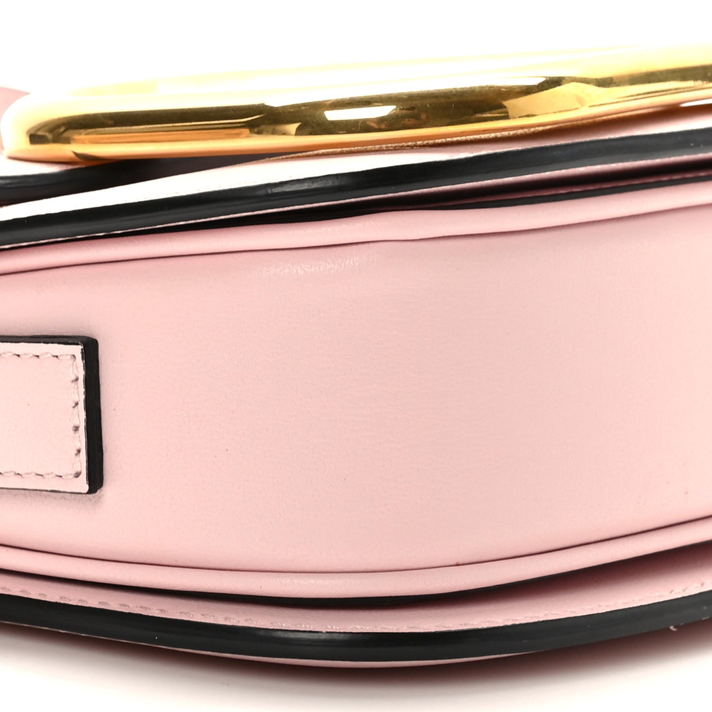Calfskin Small Supervee Crossbody Bag Rose Quartz