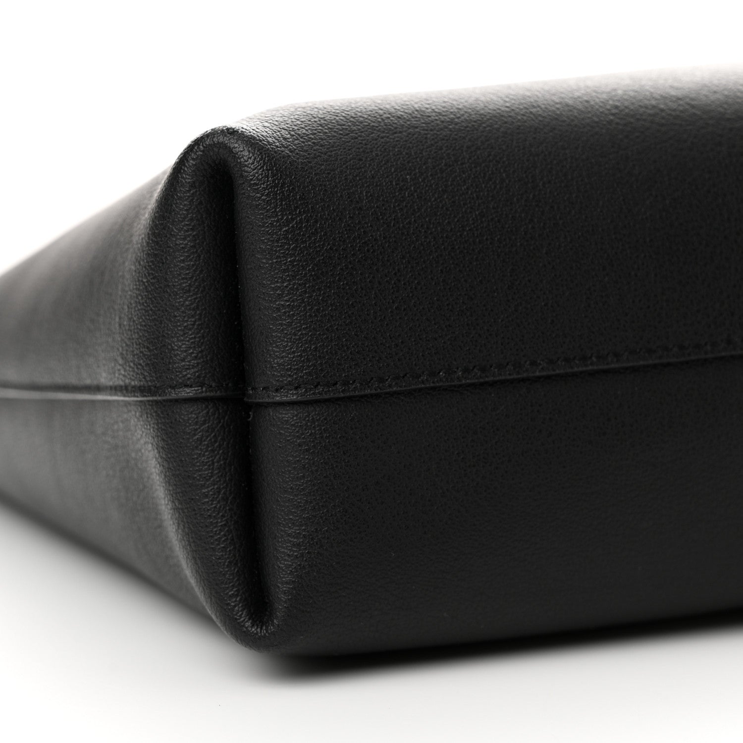 Saint Laurent Calfskin Toy Shopping Tote Black 9 of 12