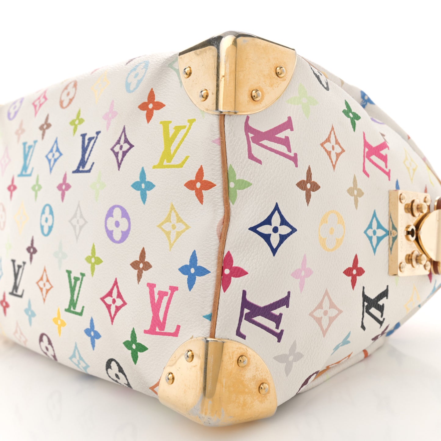 Monogram Multicolor Speedy 30 White