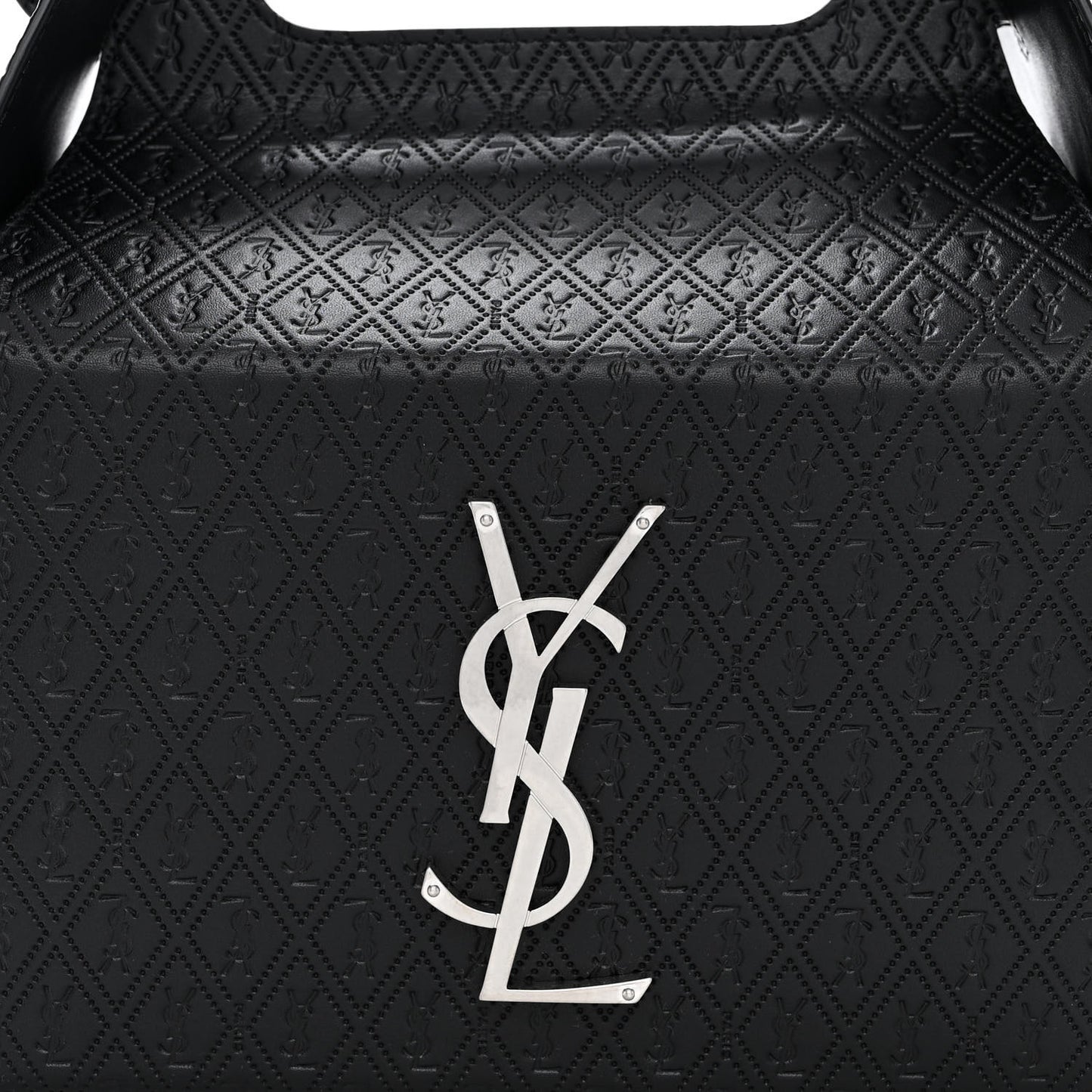 Calfskin Monogram Take Away Box Black