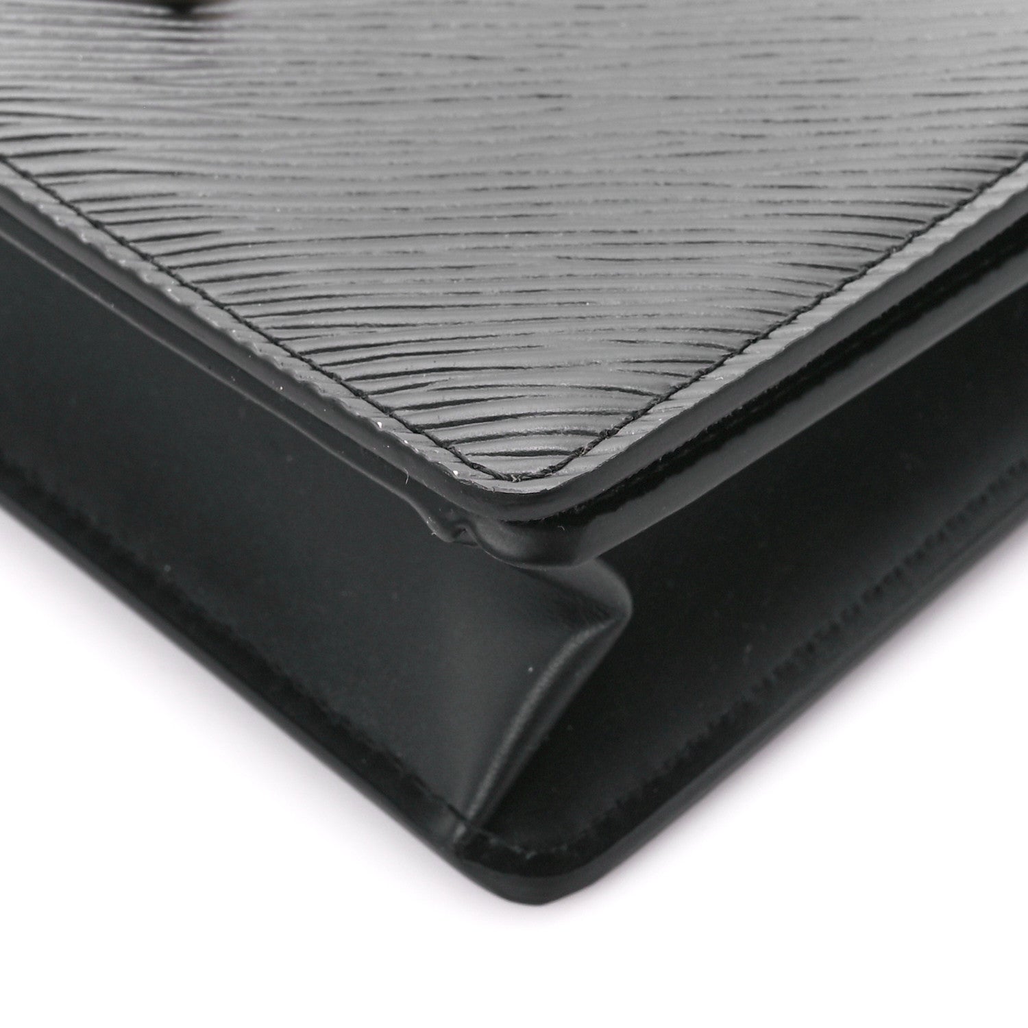 Louis Vuitton Epi Twist Belt Chain Wallet Black 9 of 10