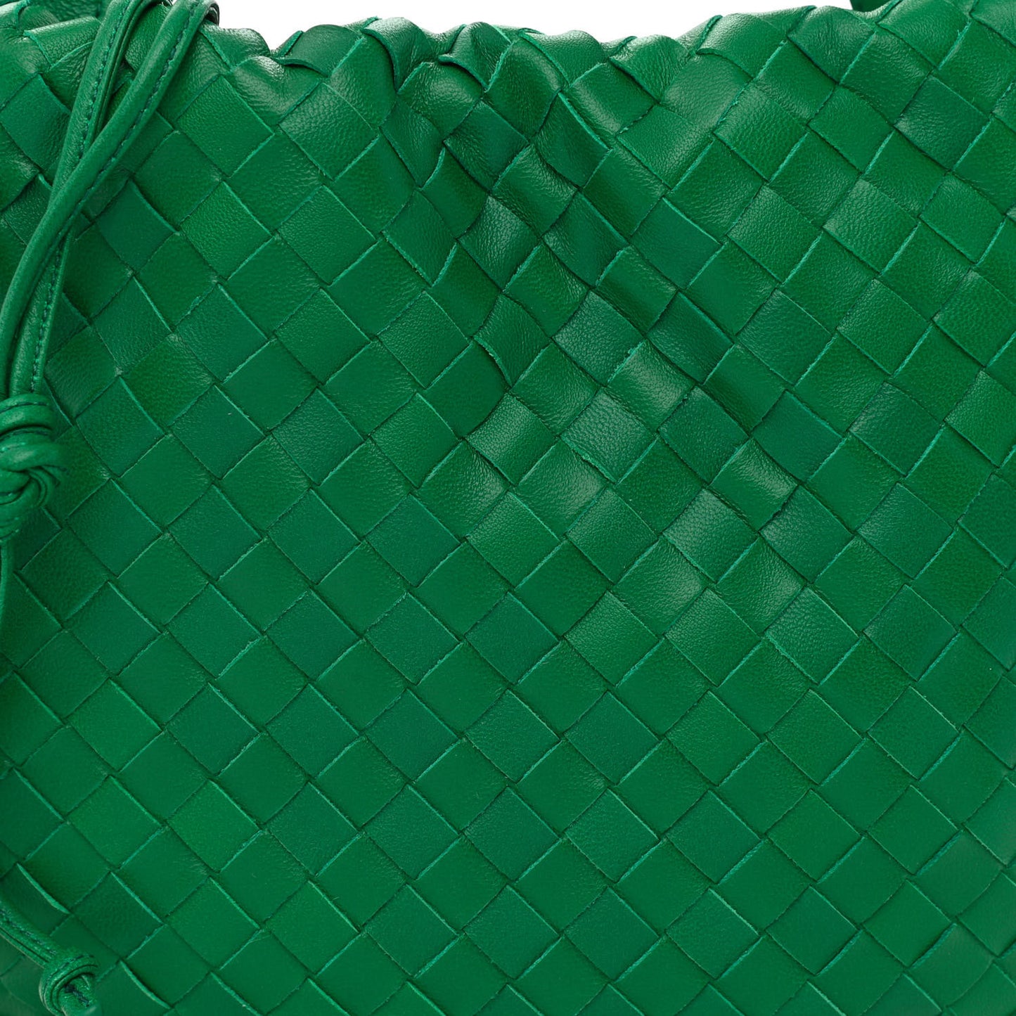 Nappa Intrecciato Small Bulb Racing Green
