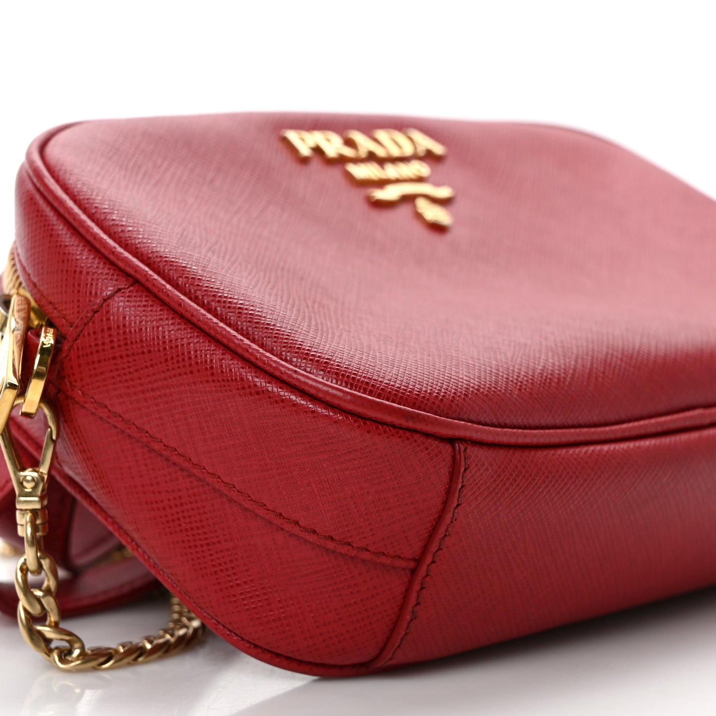 Saffiano Lux Belt Bag Fuoco