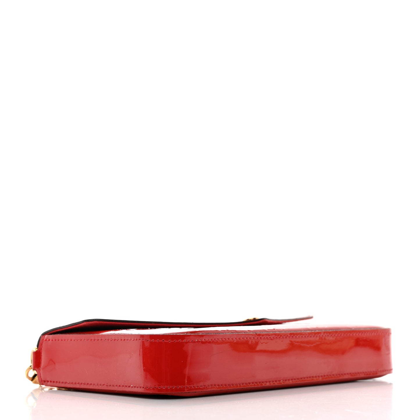 Vernis Felicie Pochette Chain Wallet Cherry