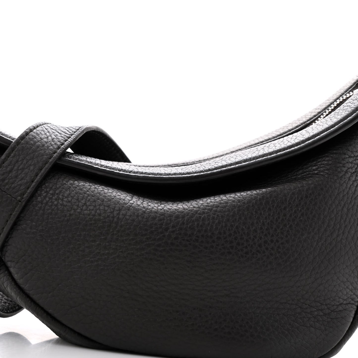 Deerskin Small Slouchy Banana Bag Espresso