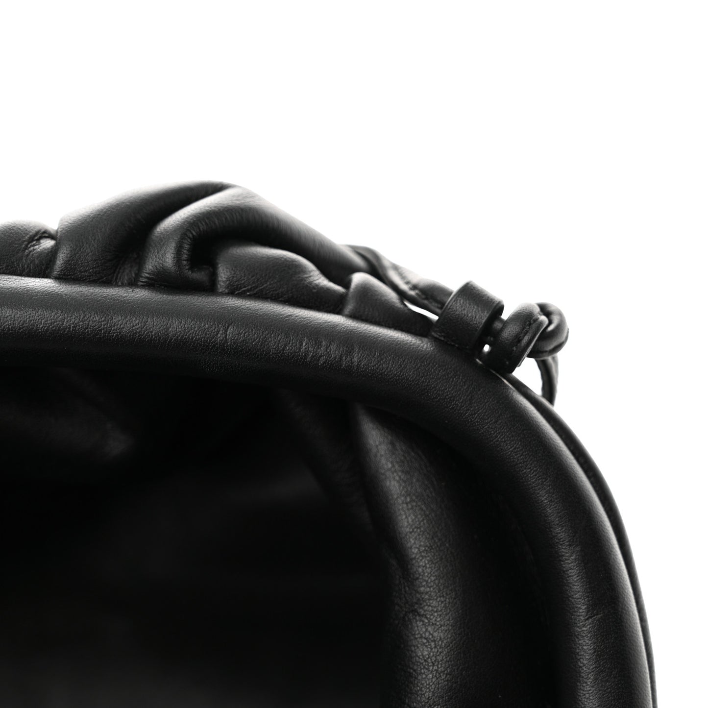 Butter Calfskin The Mini Pouch Black