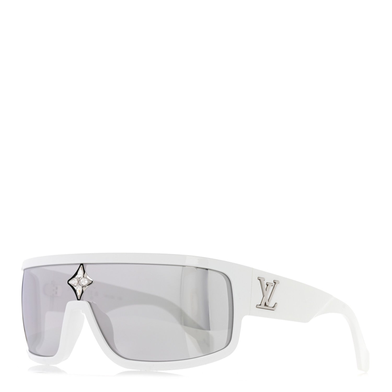Louis Vuitton Acetate Crystal Cyclone Sport Mask Sunglasses Z1742U