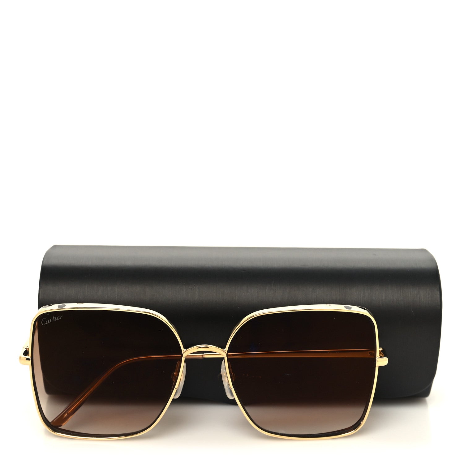 Cartier Panthere de Cartier Sunglasses CT0299S Gold Black 8 of 8