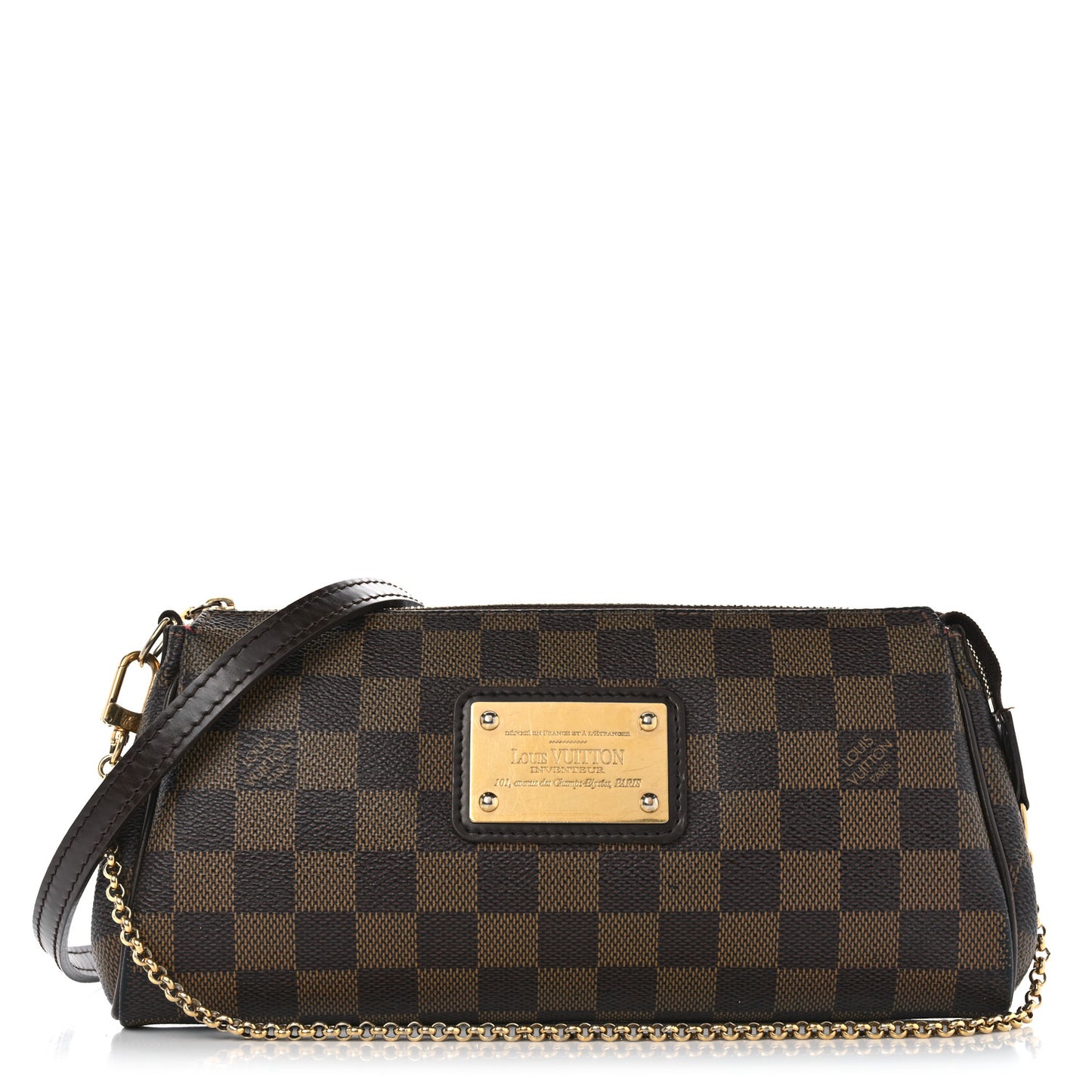 Damier Ebene Eva Clutch