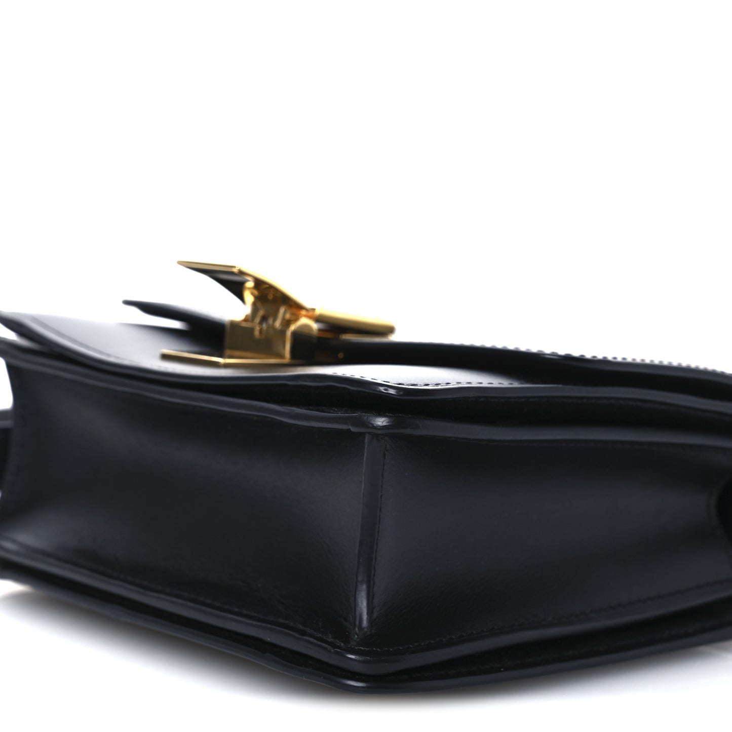 Box Calfskin Small Classic Box Flap Bag Black