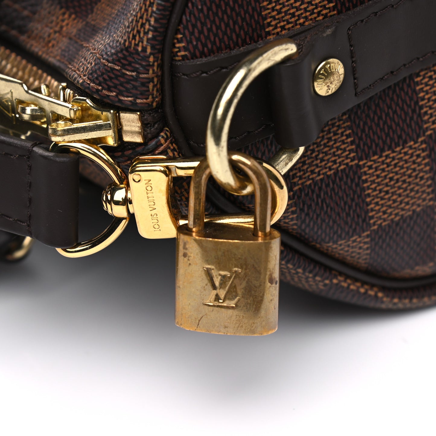 Damier Ebene Speedy Bandouliere 25