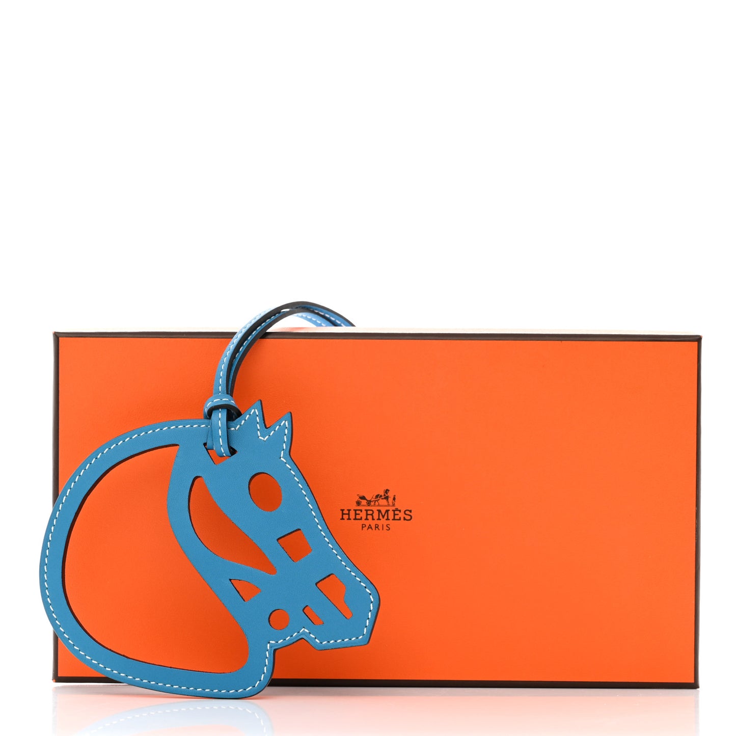 Swift Paddock Cheval Horse Bag Charm Bleu Zanzibar