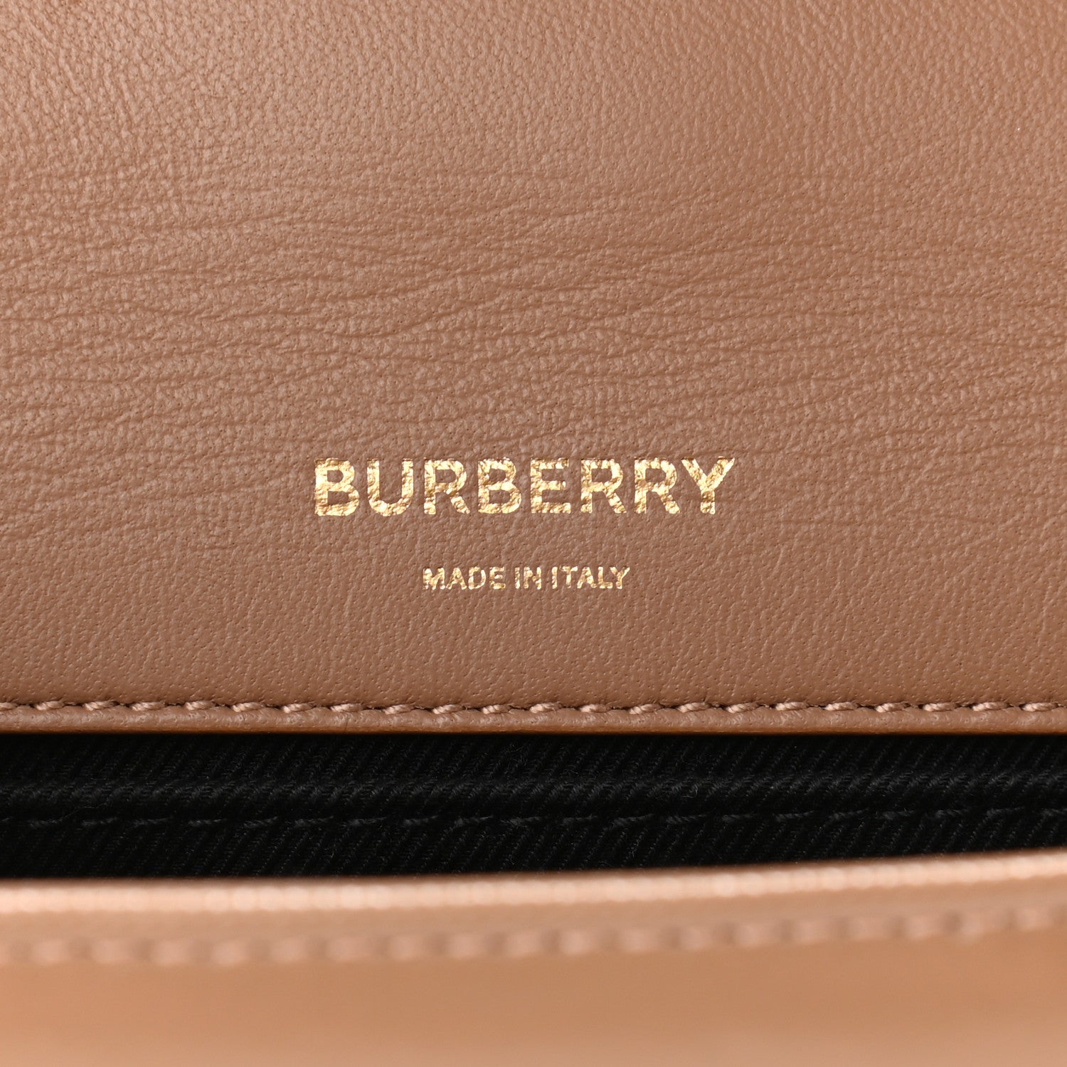 Burberry Patent Quilted Horseferry Print Small Lola Bag Tan 6 of 13