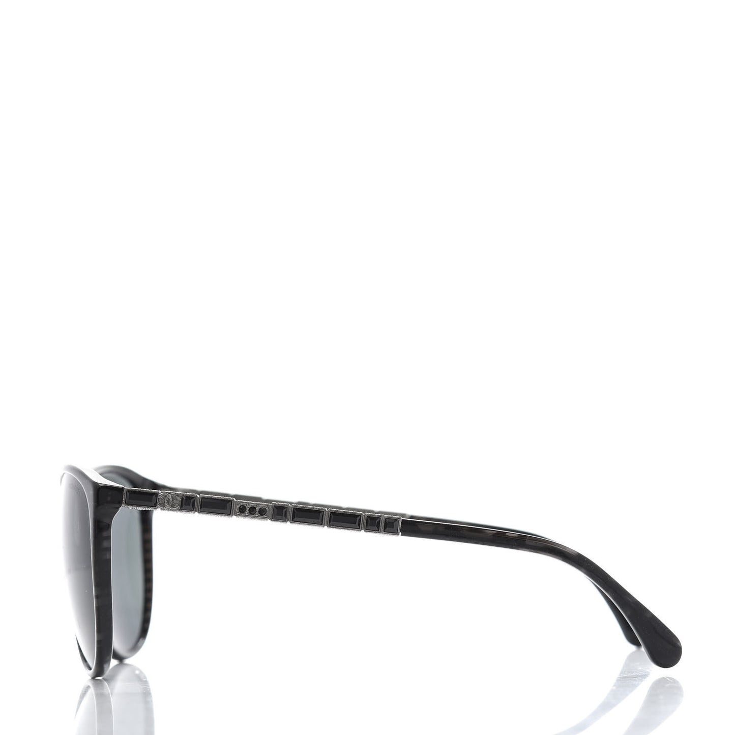 Crystal CC Sunglasses 5306 Black