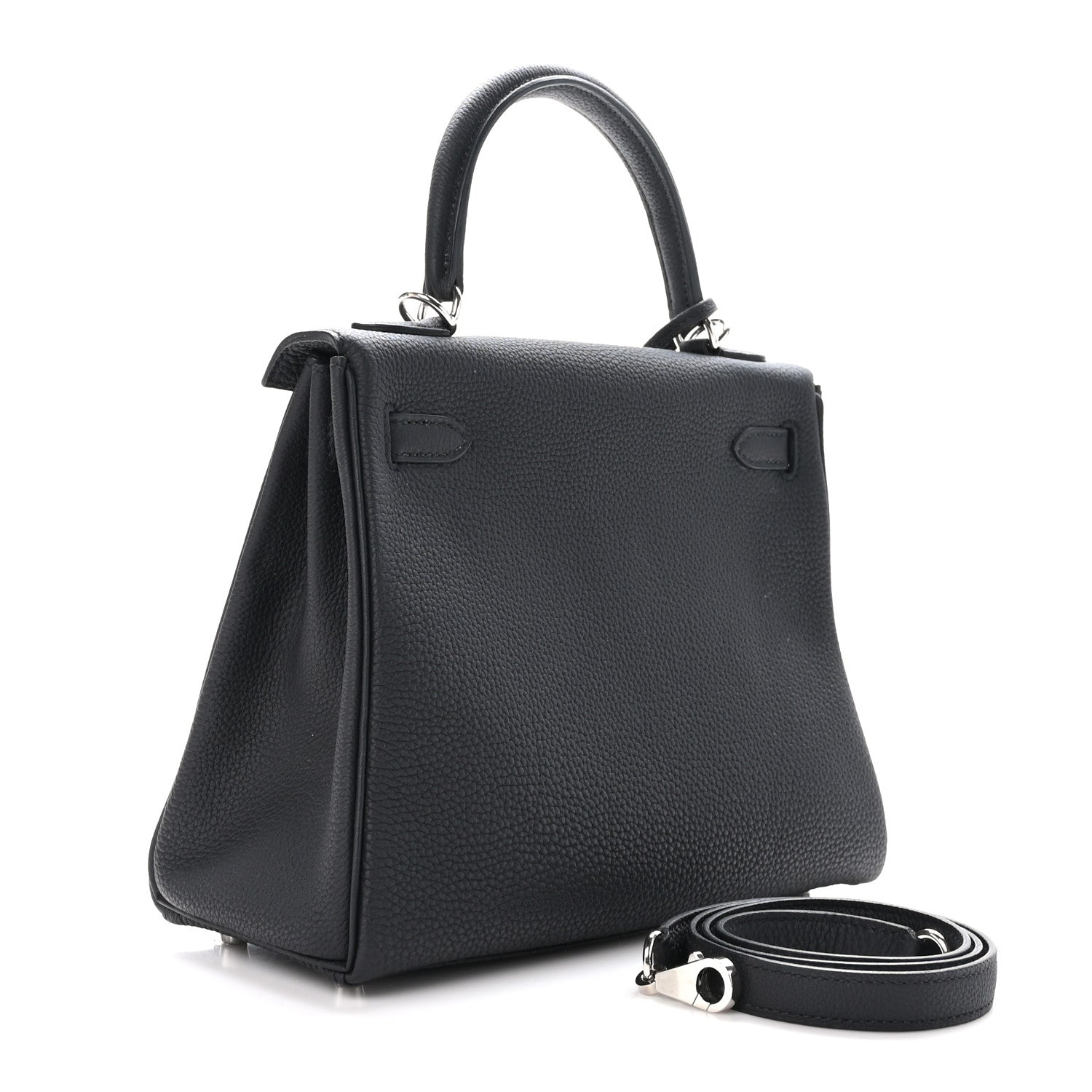 Hermes Togo Kelly Retourne 25 Black 3 of 11