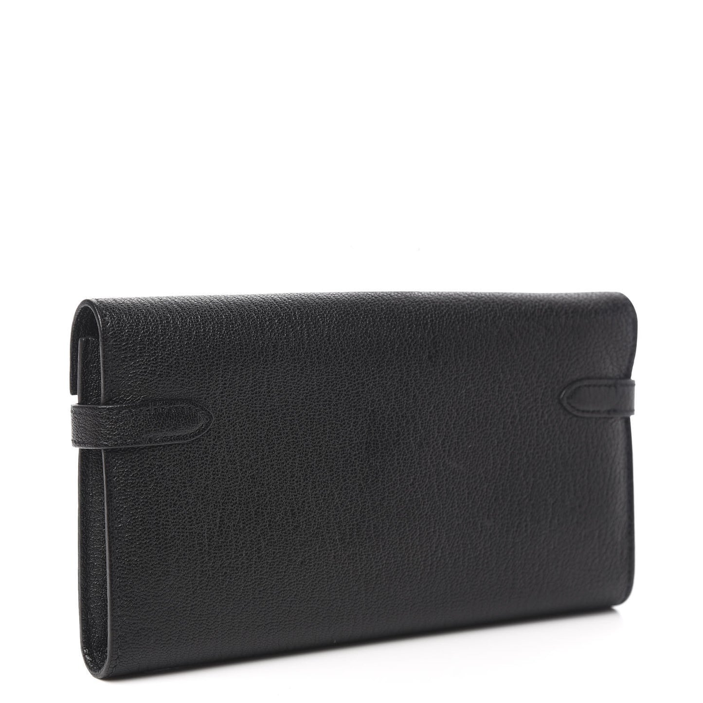 Chevre Mysore Kelly Longue Wallet Black
