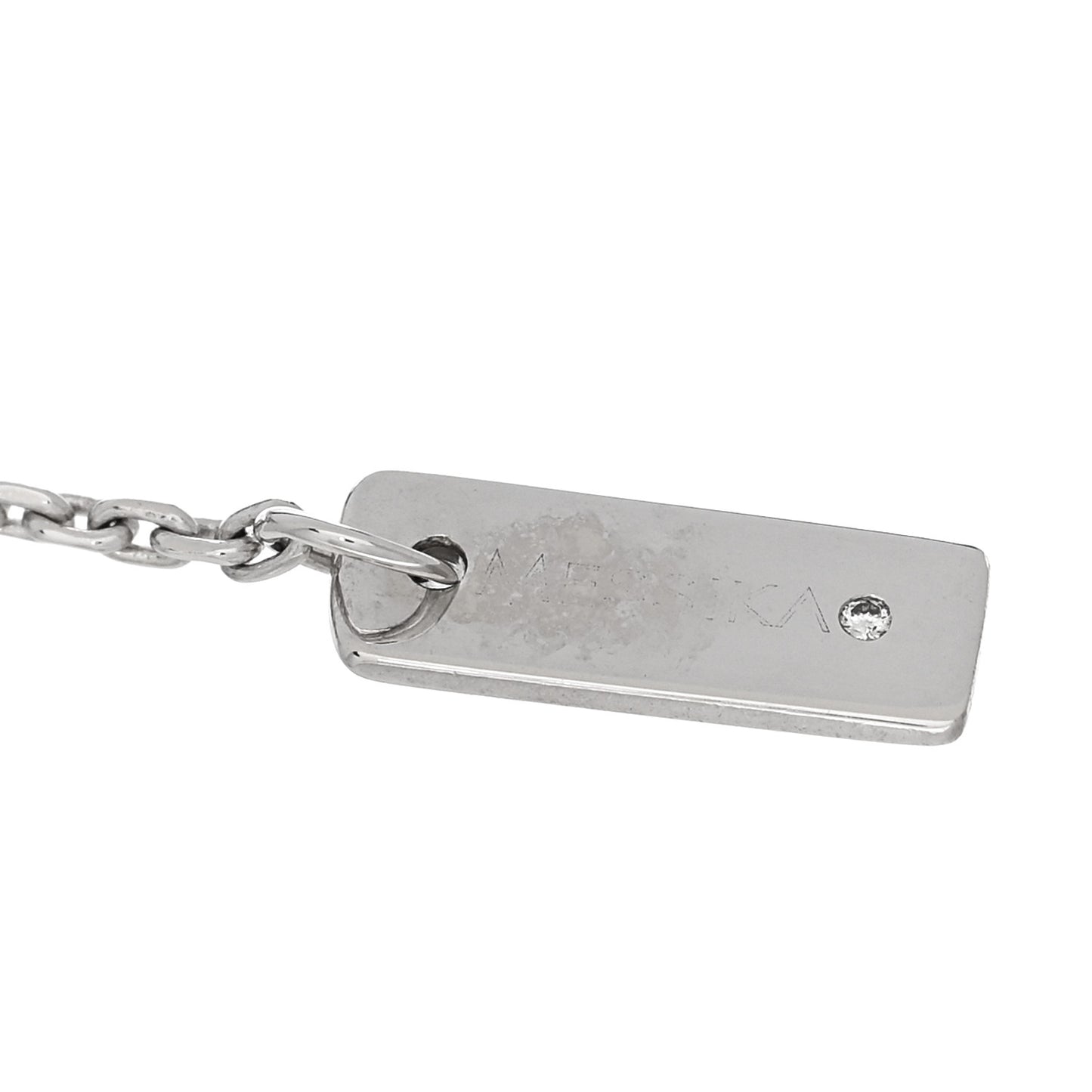 18K White Gold Diamond Move Uno Pave Bracelet