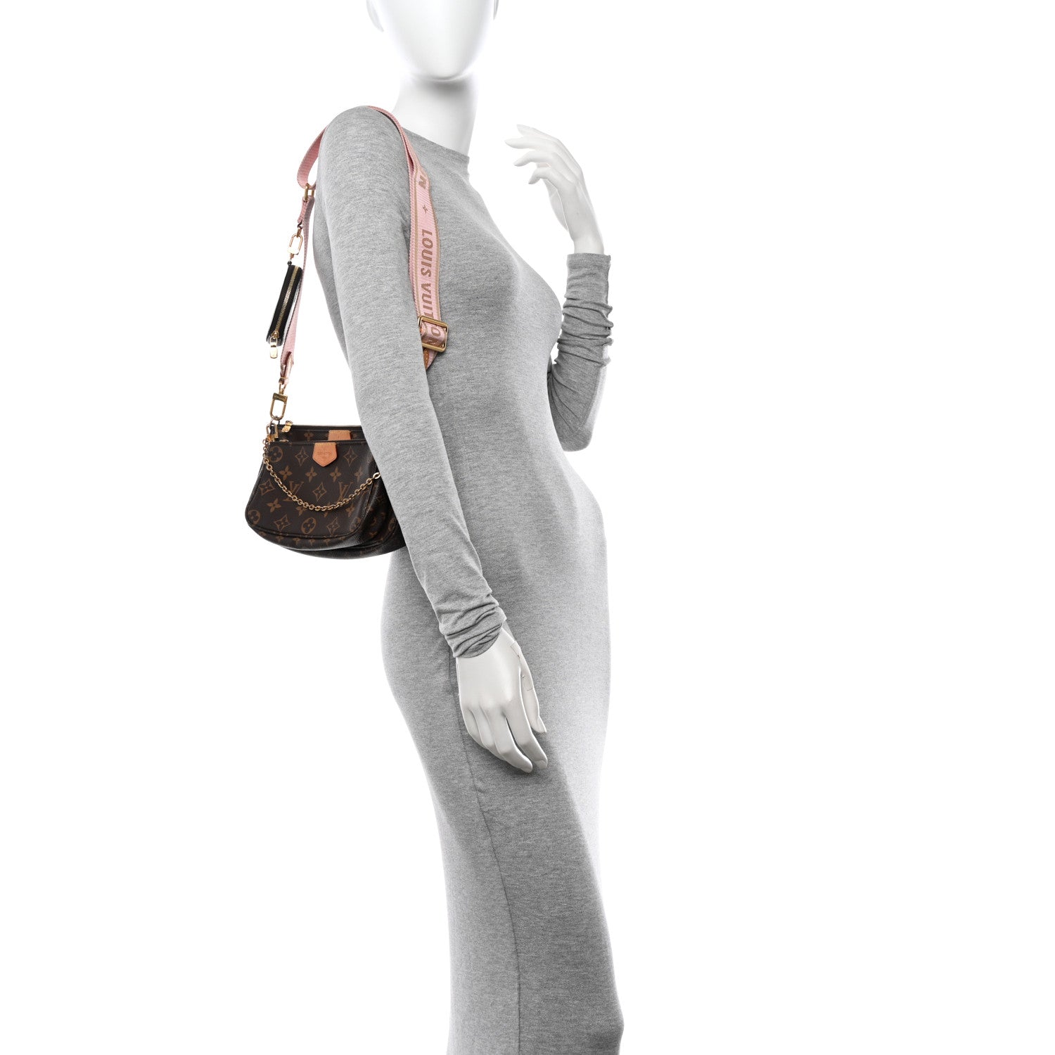 Louis Vuitton Monogram Multi Pochette Accessories Rose Clair 2 of 12