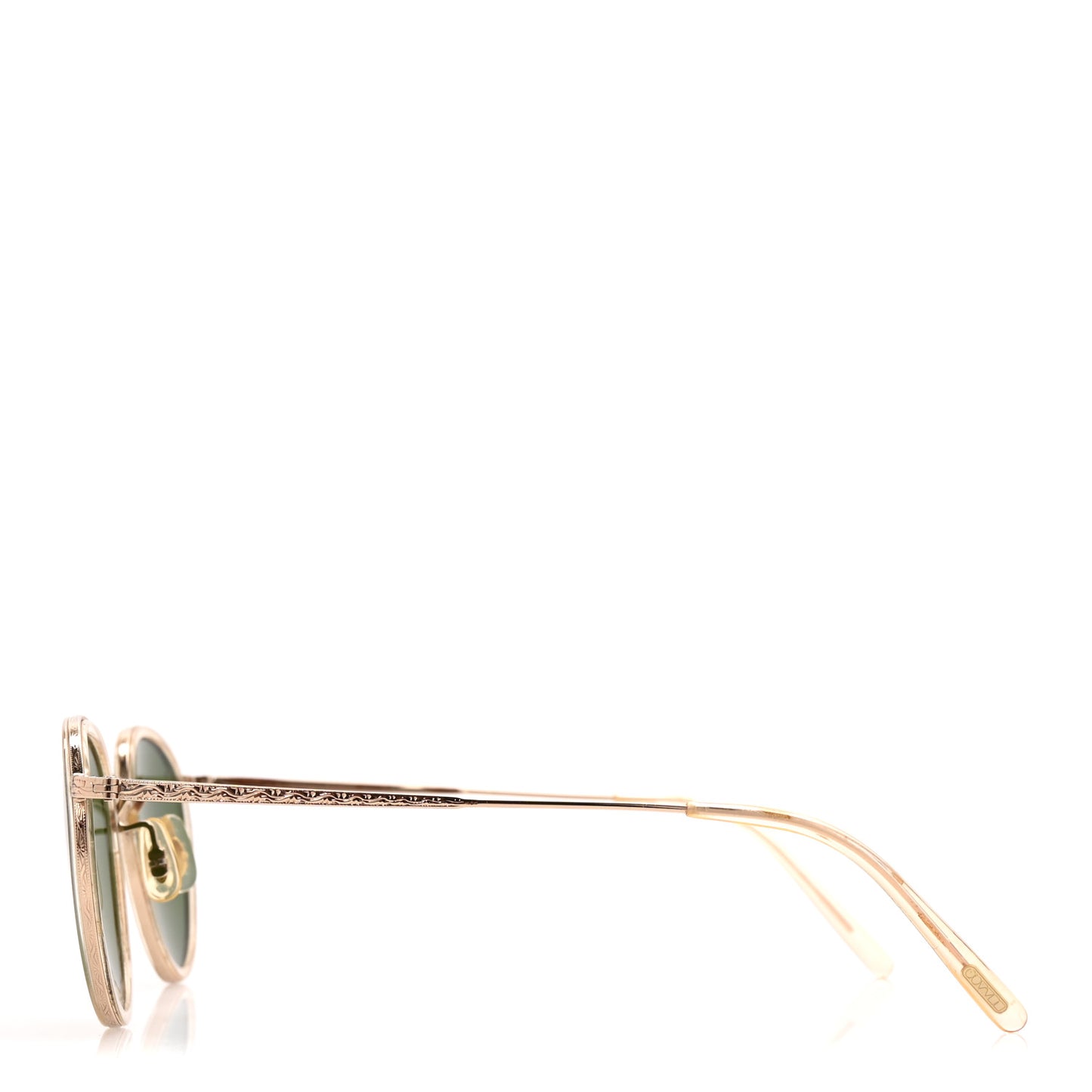 Metal Round MP-2 Sunglasses Green
