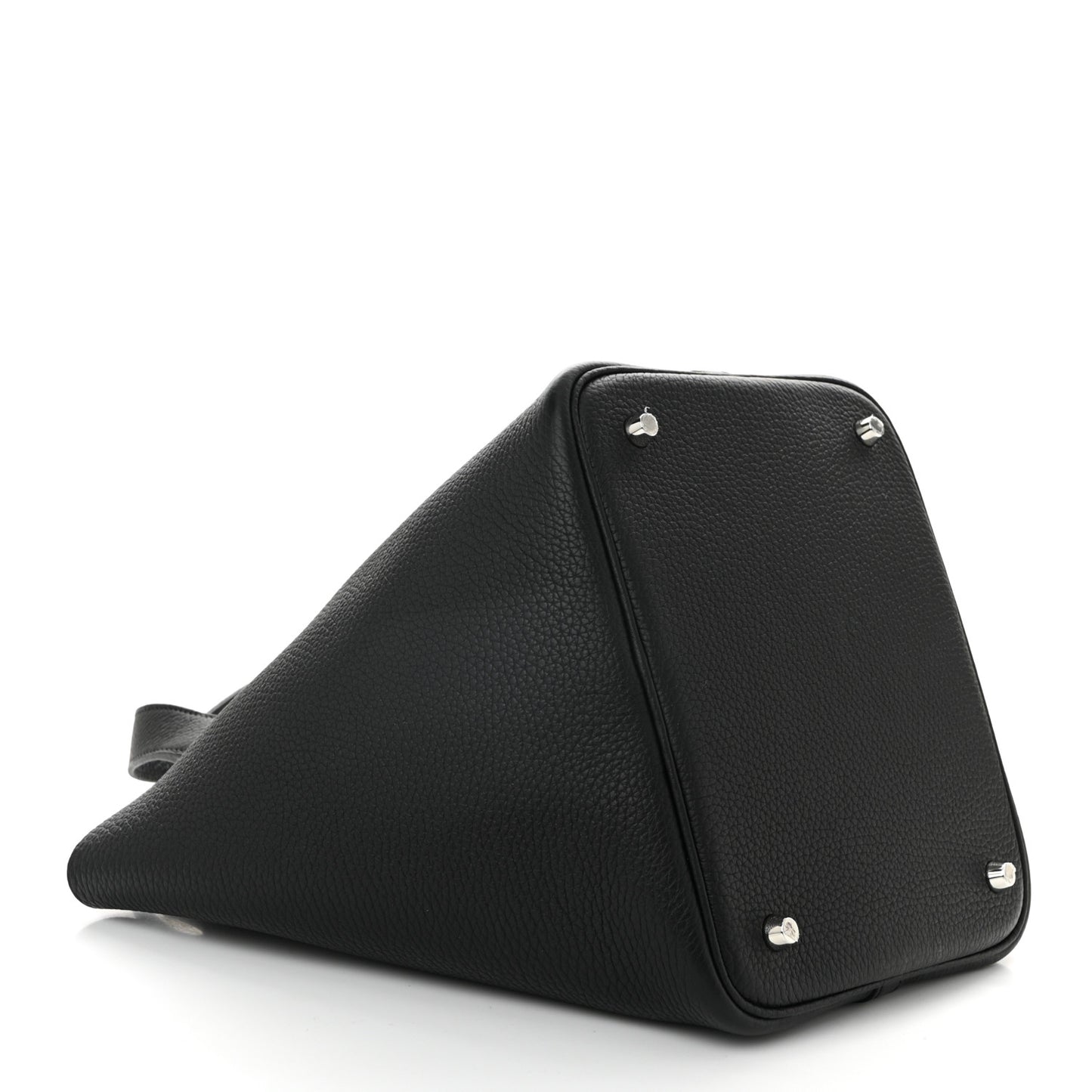 Taurillon Clemence Picotin Lock 22 MM Black