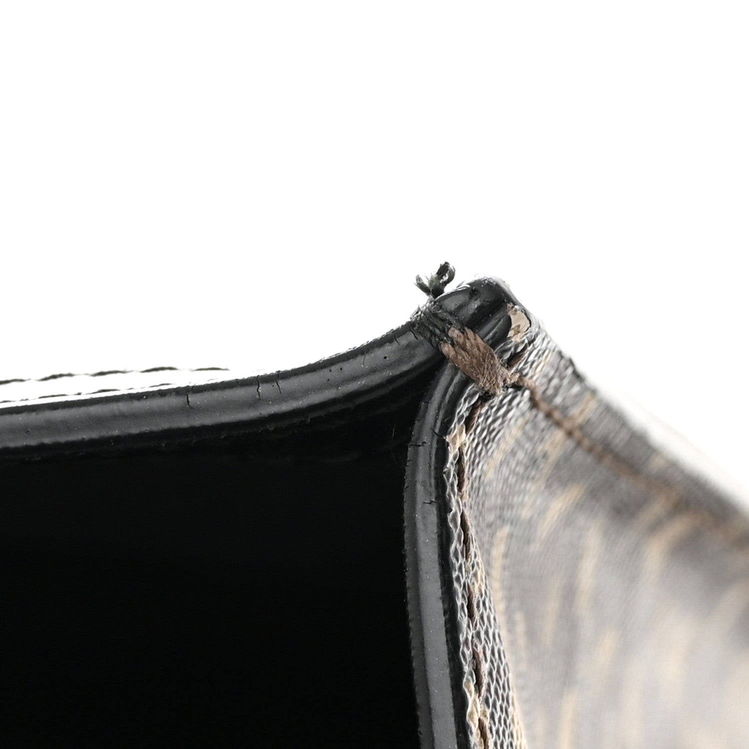 Burberry E-Canvas Monogram Stripe Book Tote Bridle Brown 10 of 21