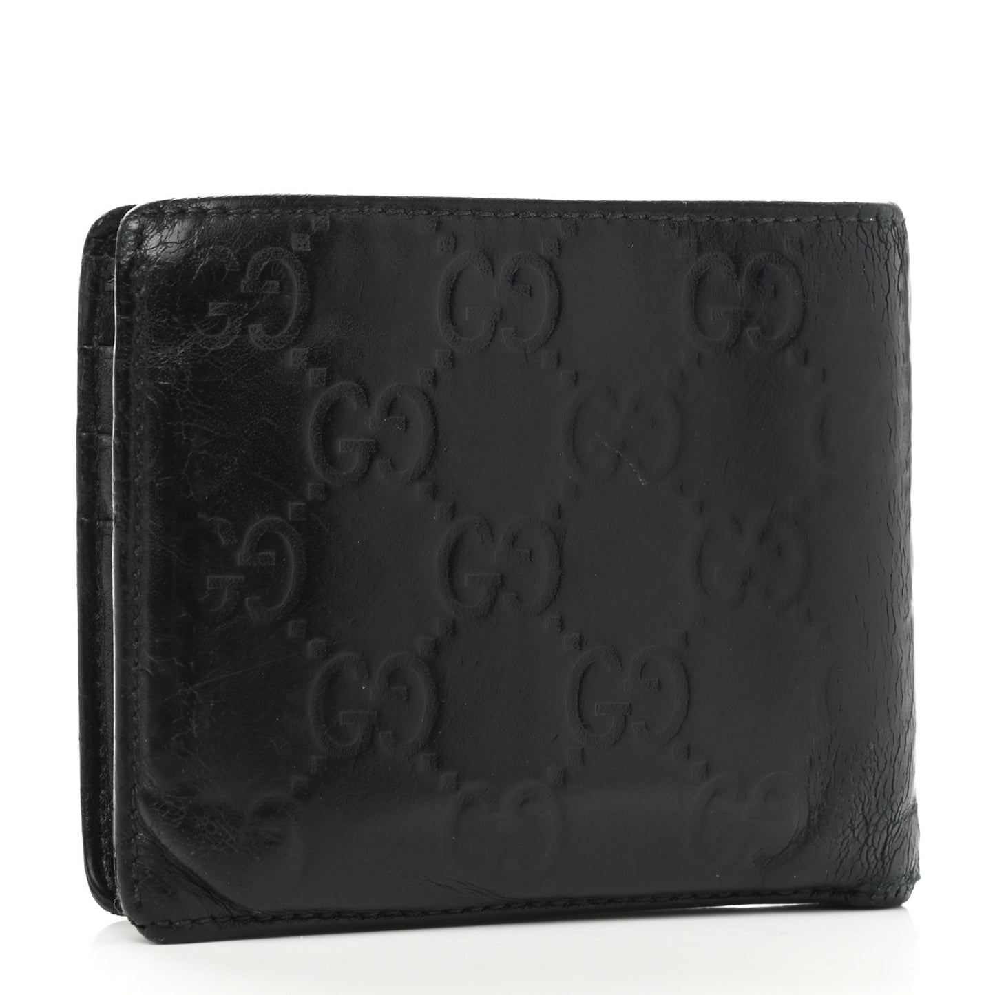 Guccissima Avel Bi-Fold Wallet Black