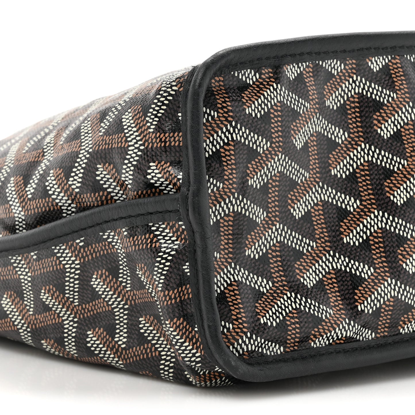 Goyardine Reversible Mini Anjou Black