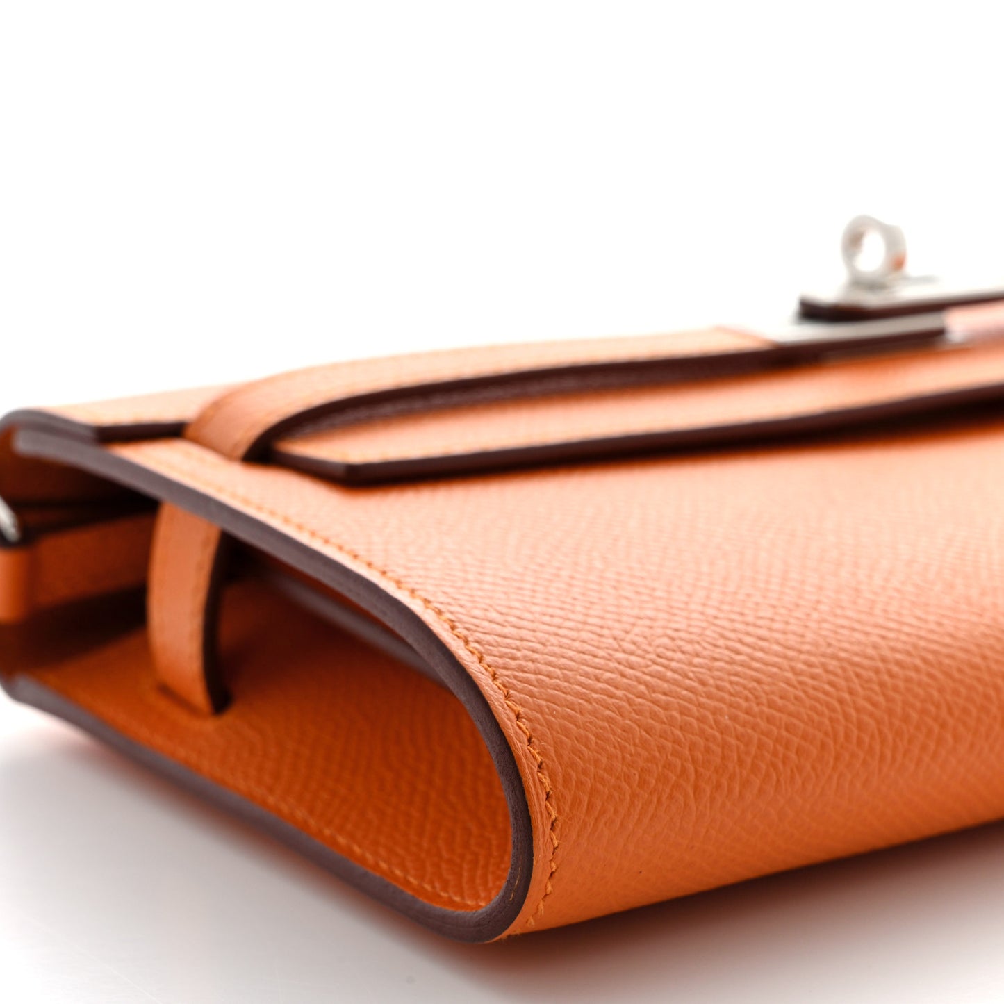 Epsom Kelly Wallet To Go Abricot