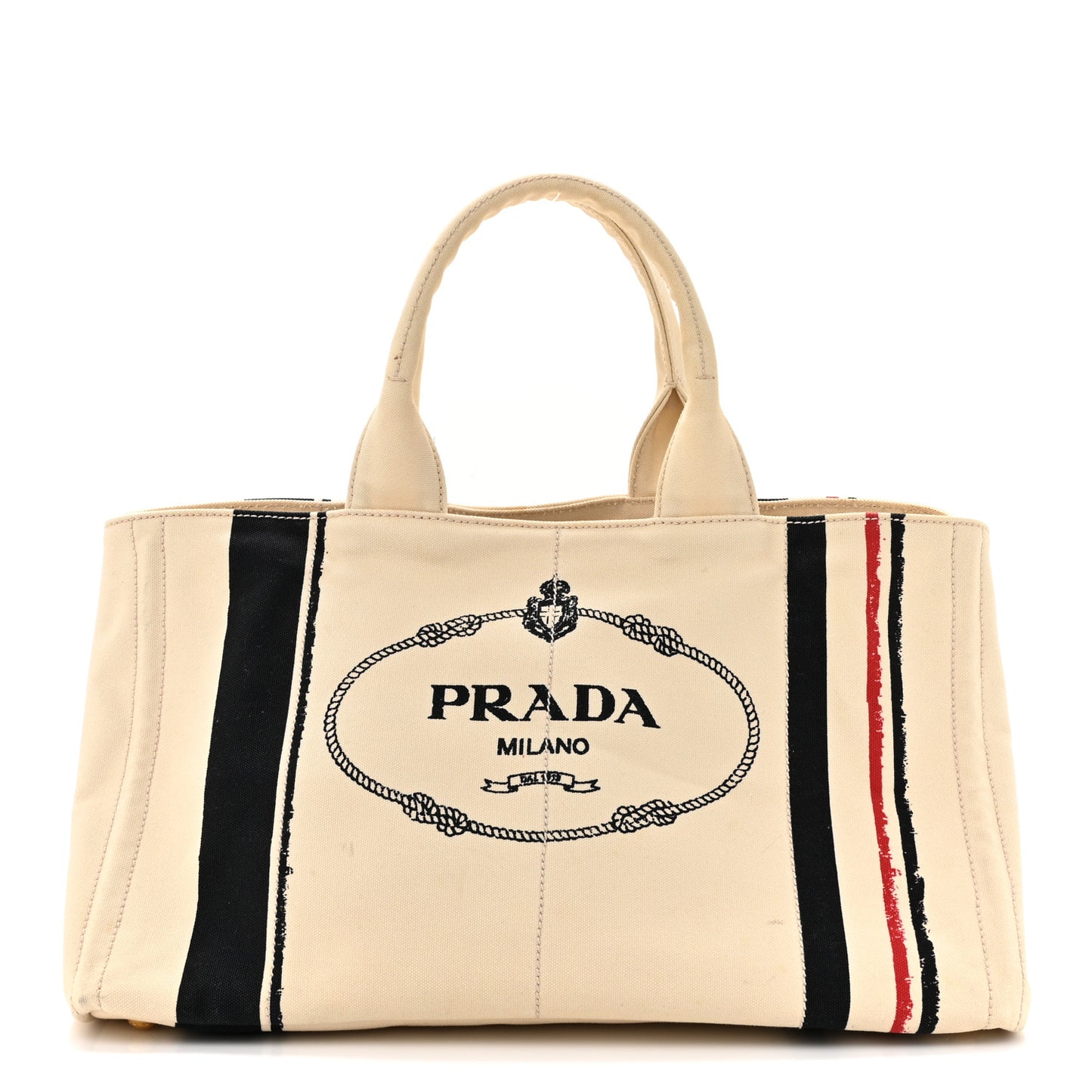 Canapa Logo Tote Grezzo