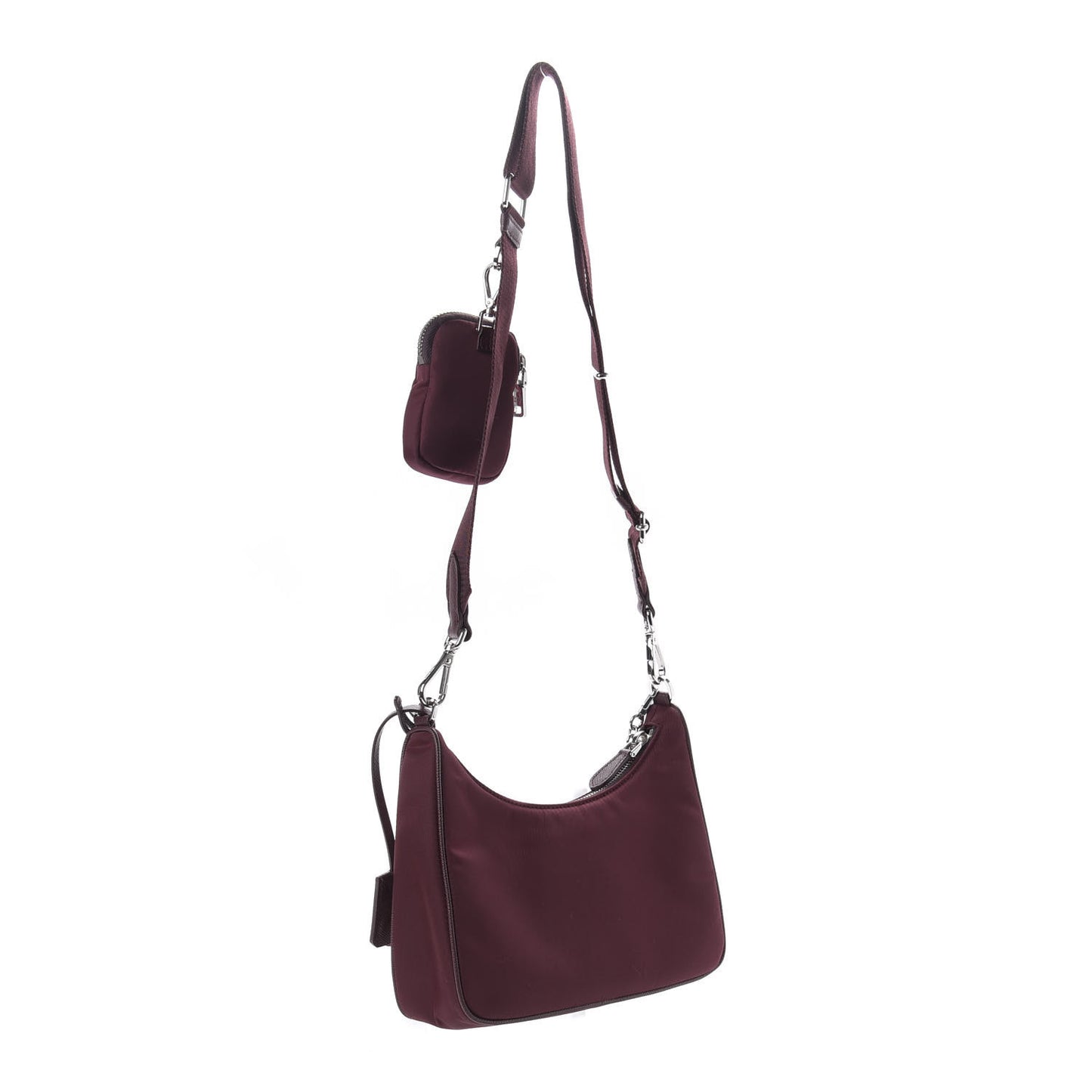 Tessuto Nylon Re-Edition 2005 Shoulder Bag Granato