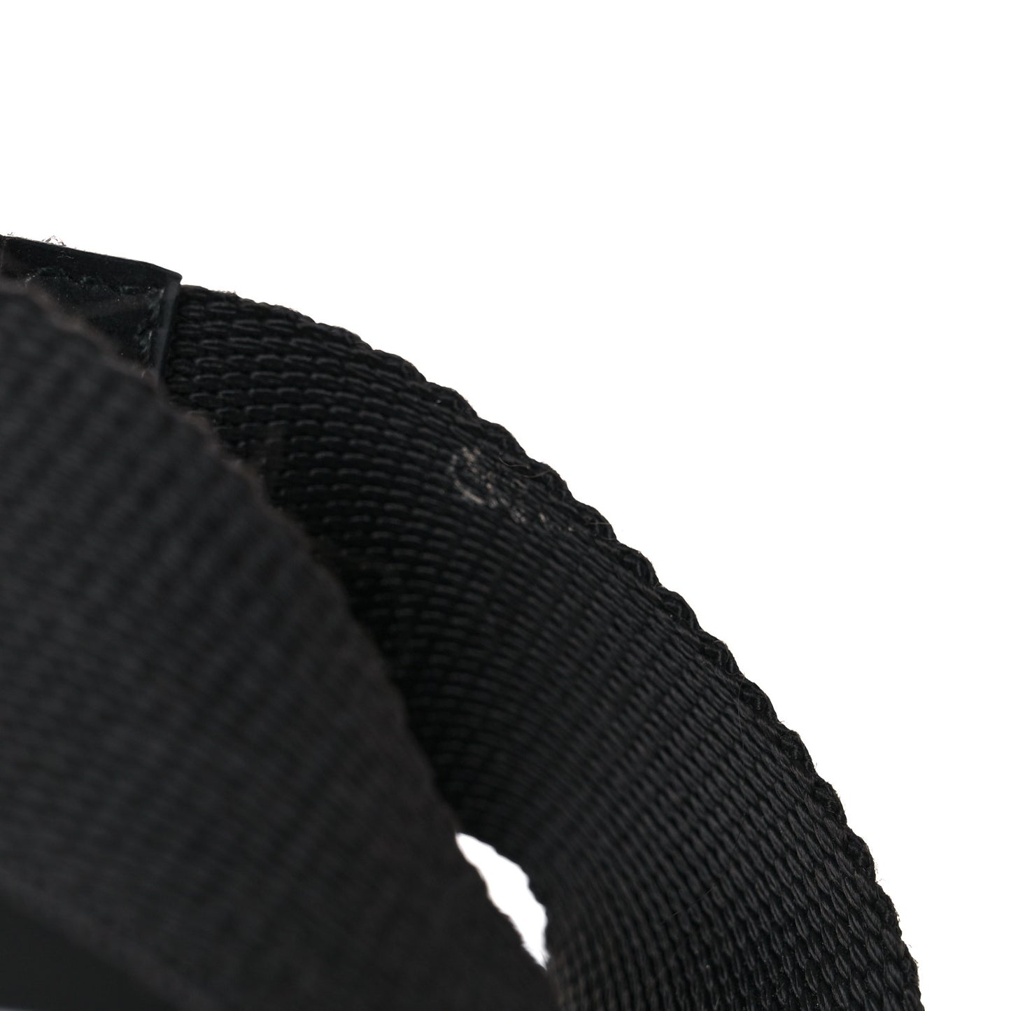 Nylon Vela Flat Messenger Bag Black