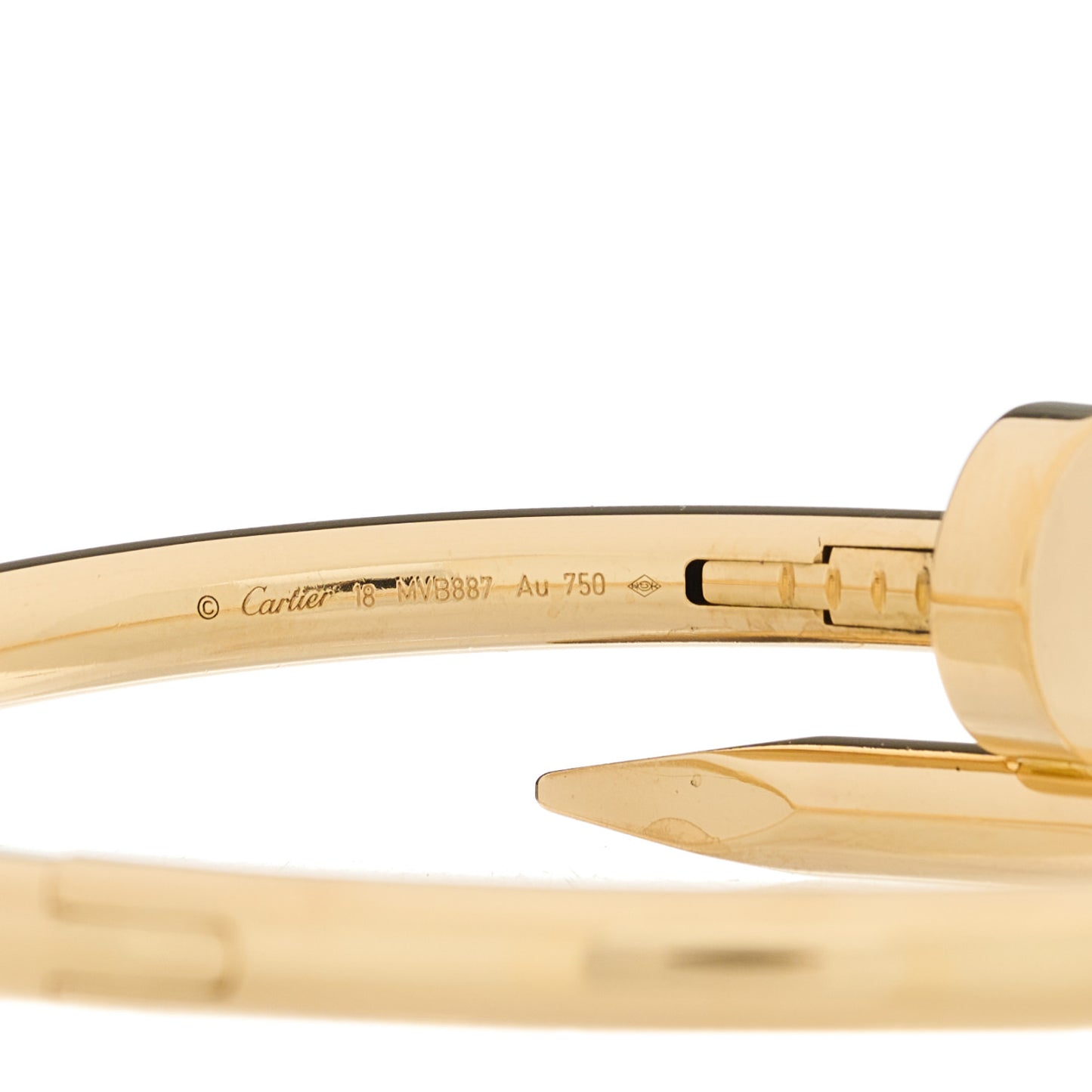 18K Yellow Gold Juste Un Clou Bracelet 18