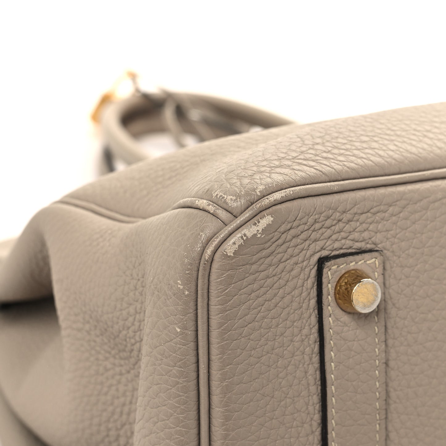 Togo Birkin 35 Gris Tourterelle