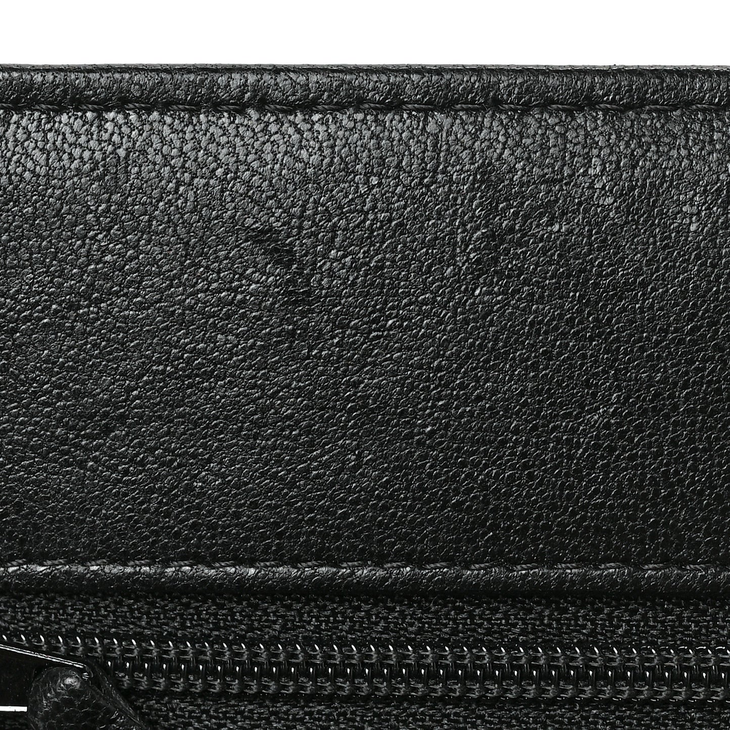 Lambskin Quilted Infinity Wallet On Chain WOC Black