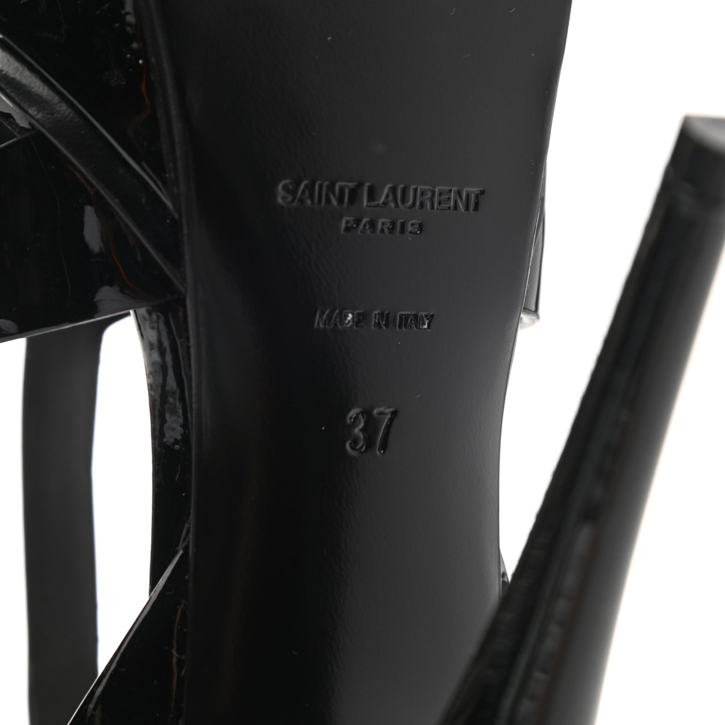 Patent Tribute 105 Platform Sandals 37 Black