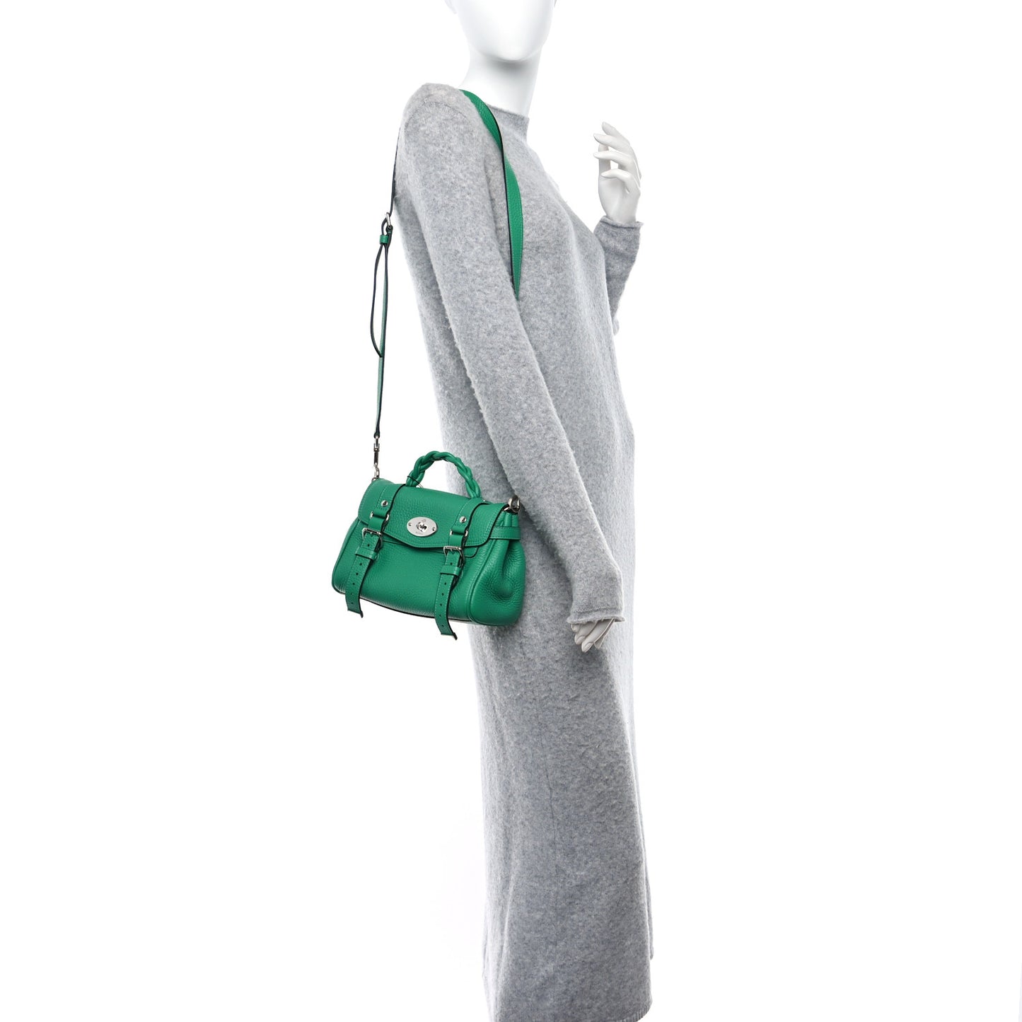 Heavy Grain Mini Alexa Lawn Green
