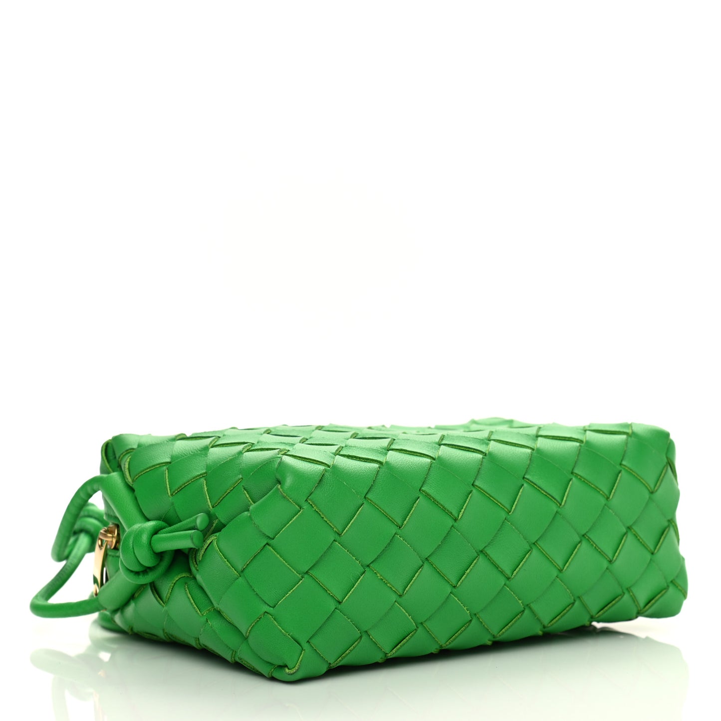 Nappa Intrecciato Mini Loop Camera Bag Parakeet
