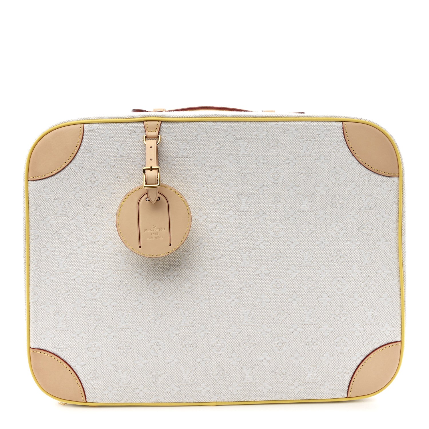 Louis Vuitton Monogram Jacquard Baby Suitcase Beige 1801589