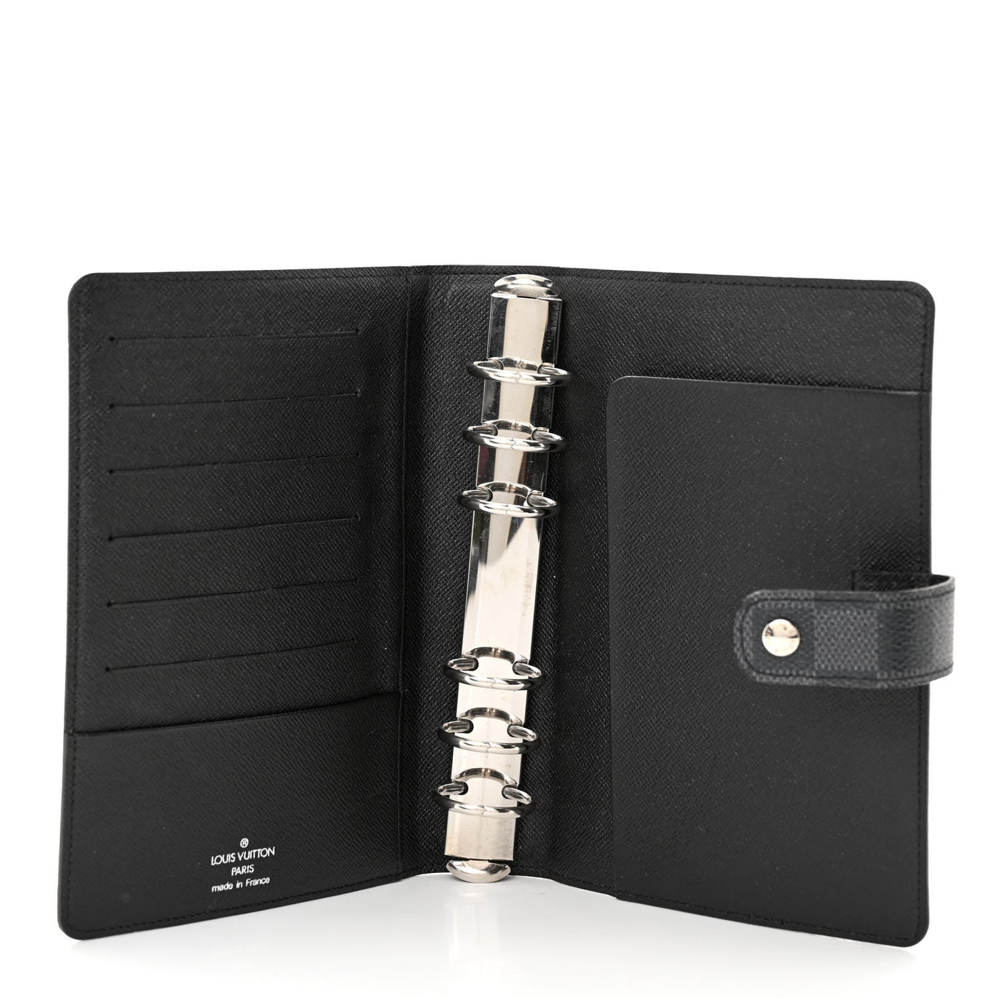 Damier Graphite Medium Ring Agenda Cover