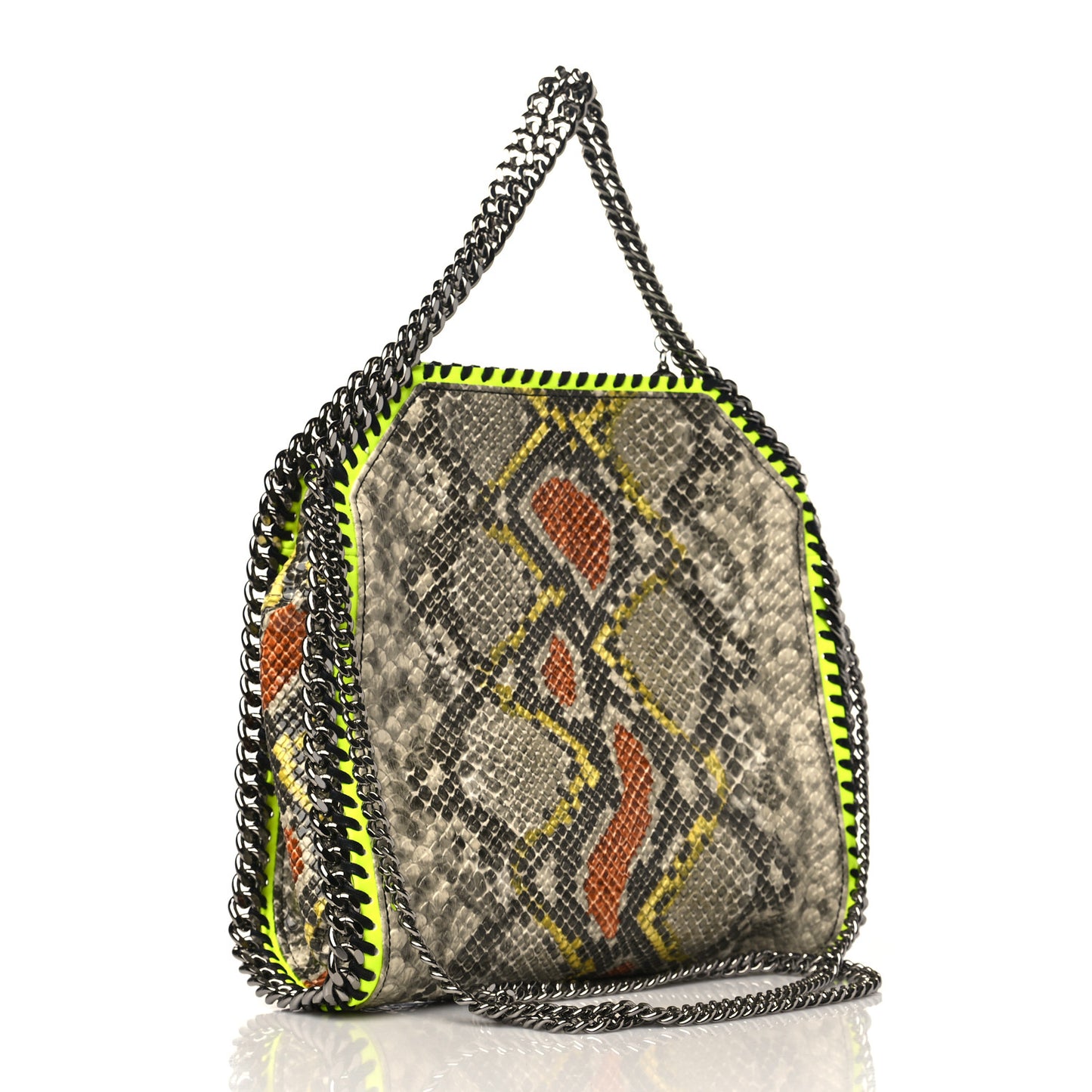 Eco Python Mini Falabella Tote Banana