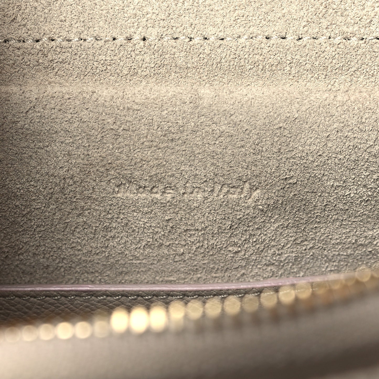 Grained Calfskin Micro Belt Bag Dune